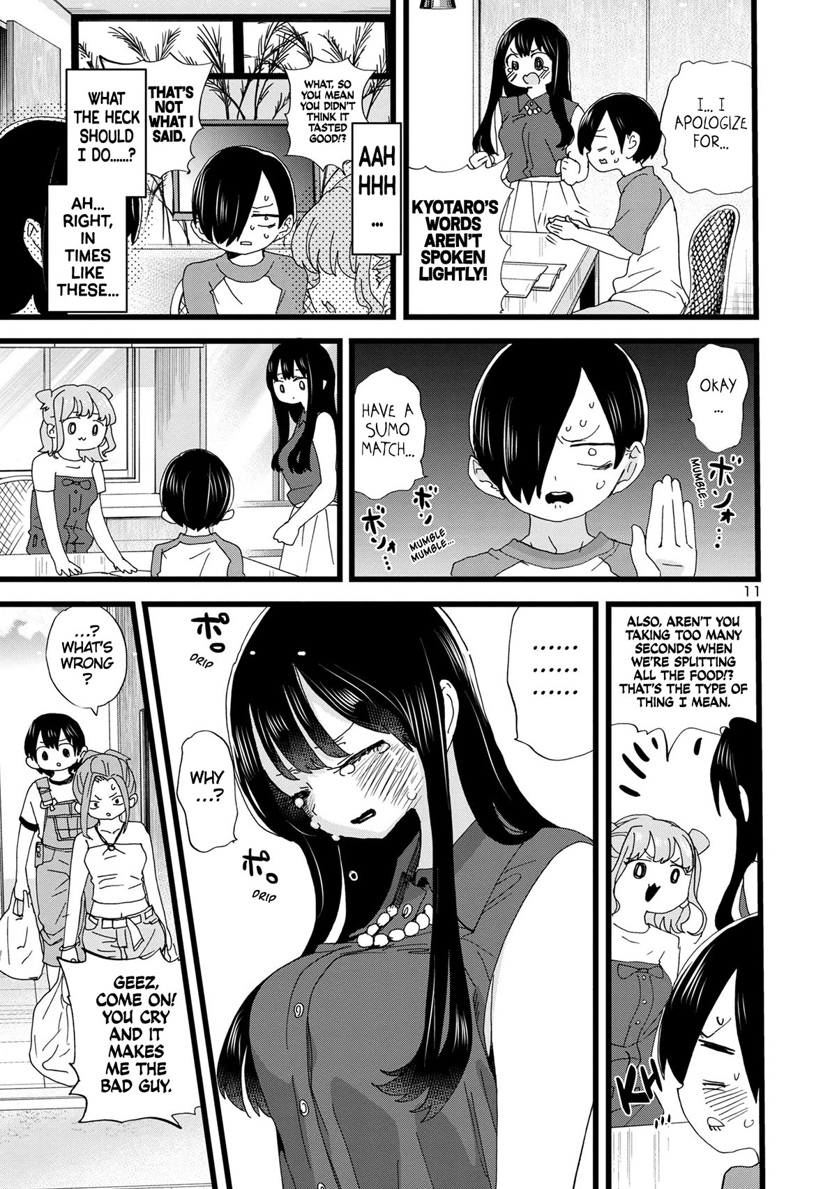Boku no Kokoro no Yabai yatsu Chapter 133 page 12 - Chapter 133: I'm Stuck in the Middle