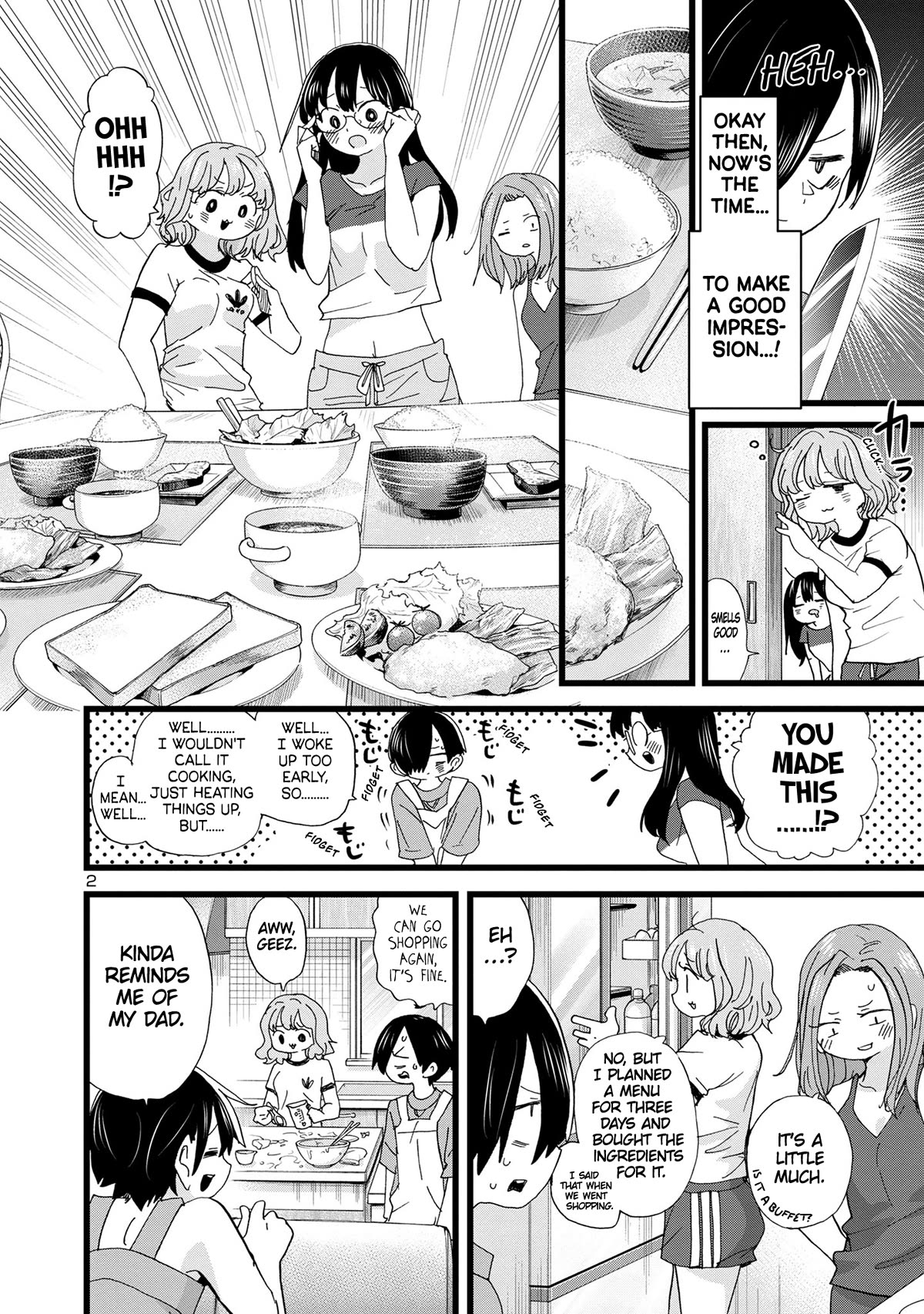 Boku no Kokoro no Yabai yatsu Chapter 133 page 3 - Chapter 133: I'm Stuck in the Middle