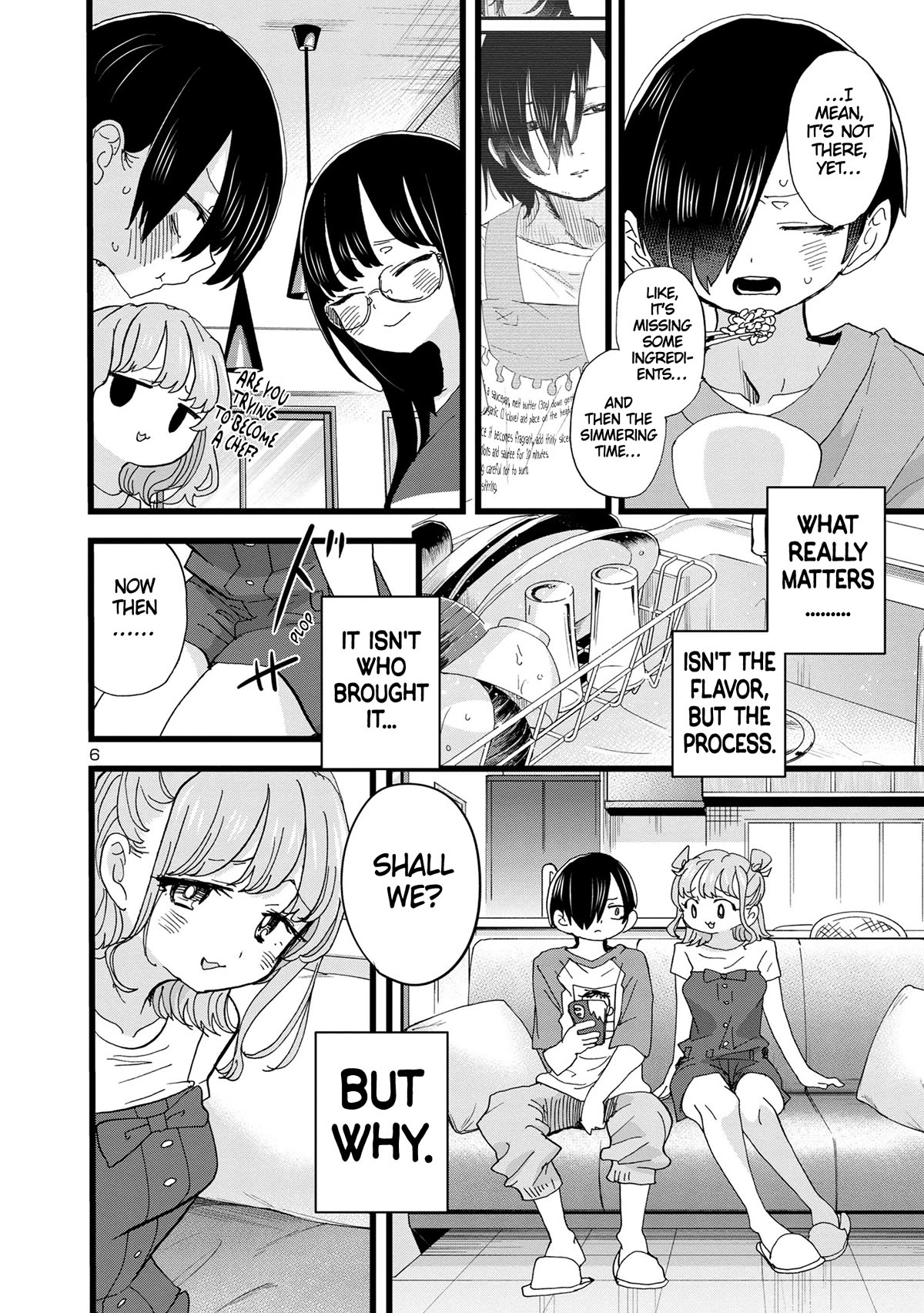 Boku no Kokoro no Yabai yatsu Chapter 133 page 7 - Chapter 133: I'm Stuck in the Middle