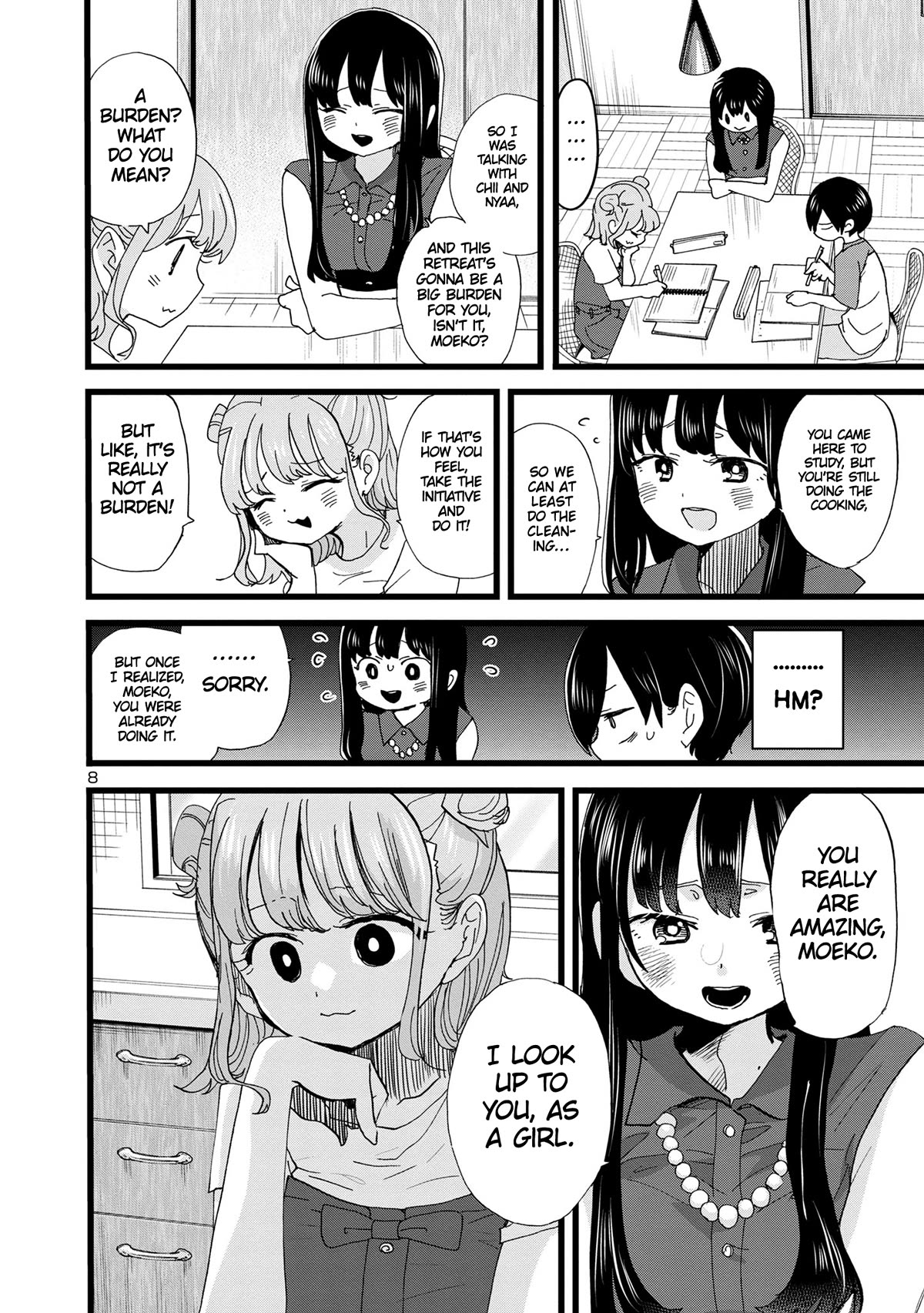 Boku no Kokoro no Yabai yatsu Chapter 133 page 9 - Chapter 133: I'm Stuck in the Middle