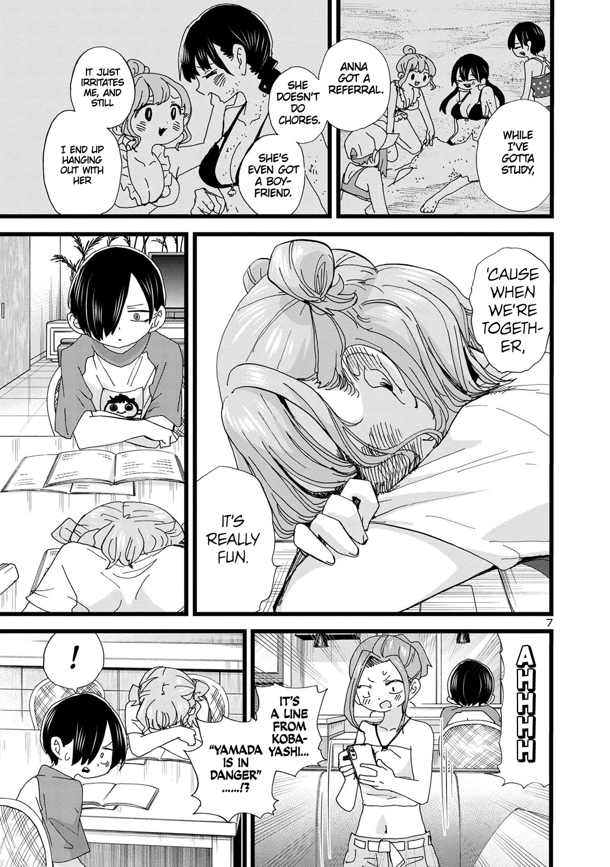 Boku no Kokoro no Yabai yatsu Chapter 134 page 8 - Chapter 134: I Get Irritated, Too