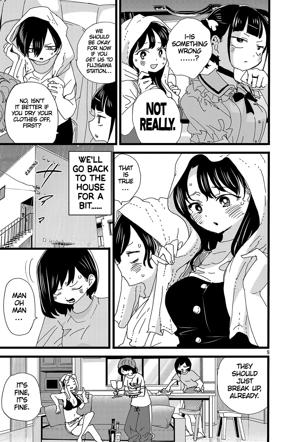 Boku no Kokoro no Yabai yatsu Chapter 139 page 10 - Chapter 139: We're Wandering Around