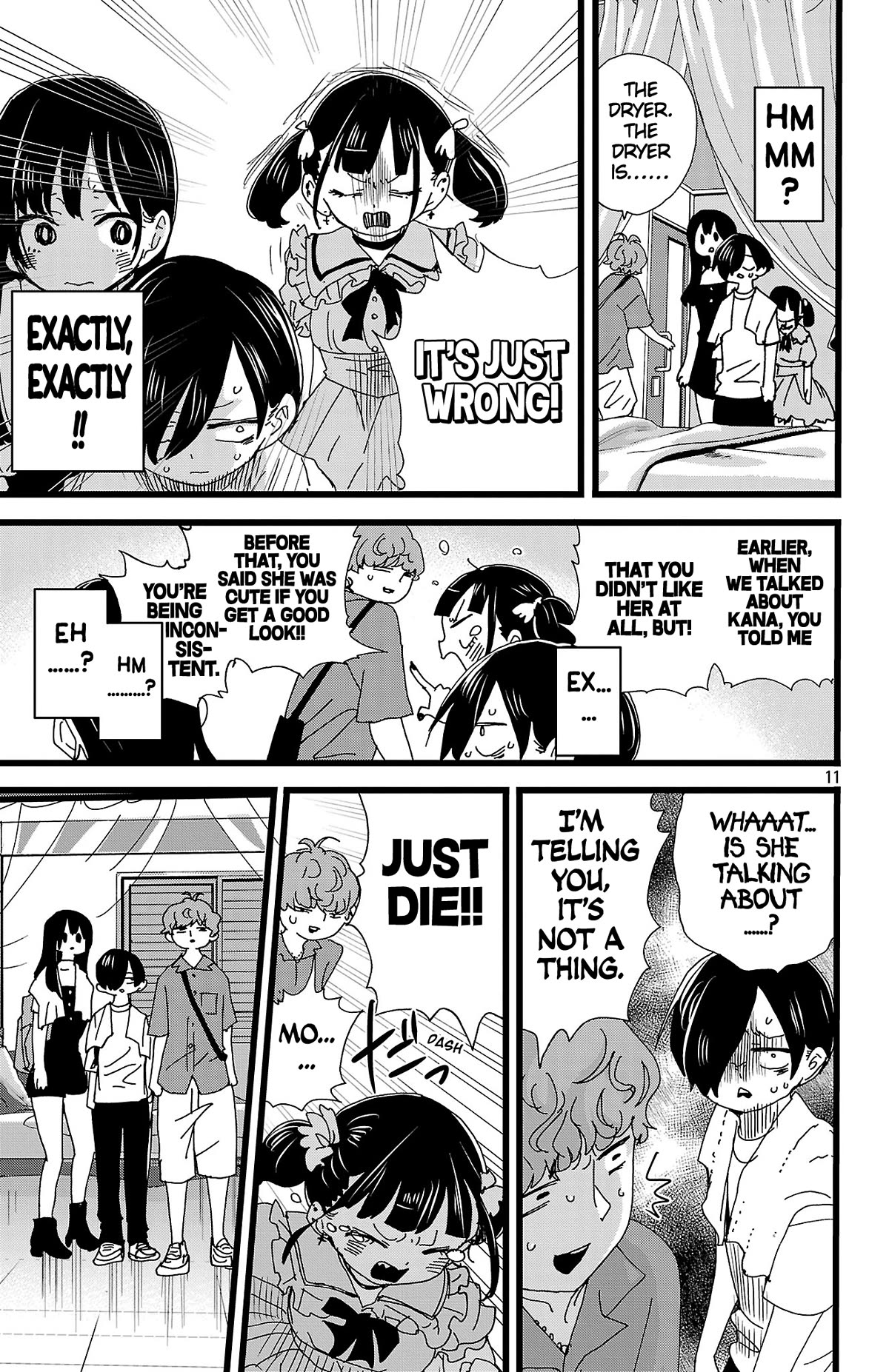 Boku no Kokoro no Yabai yatsu Chapter 139 page 12 - Chapter 139: We're Wandering Around