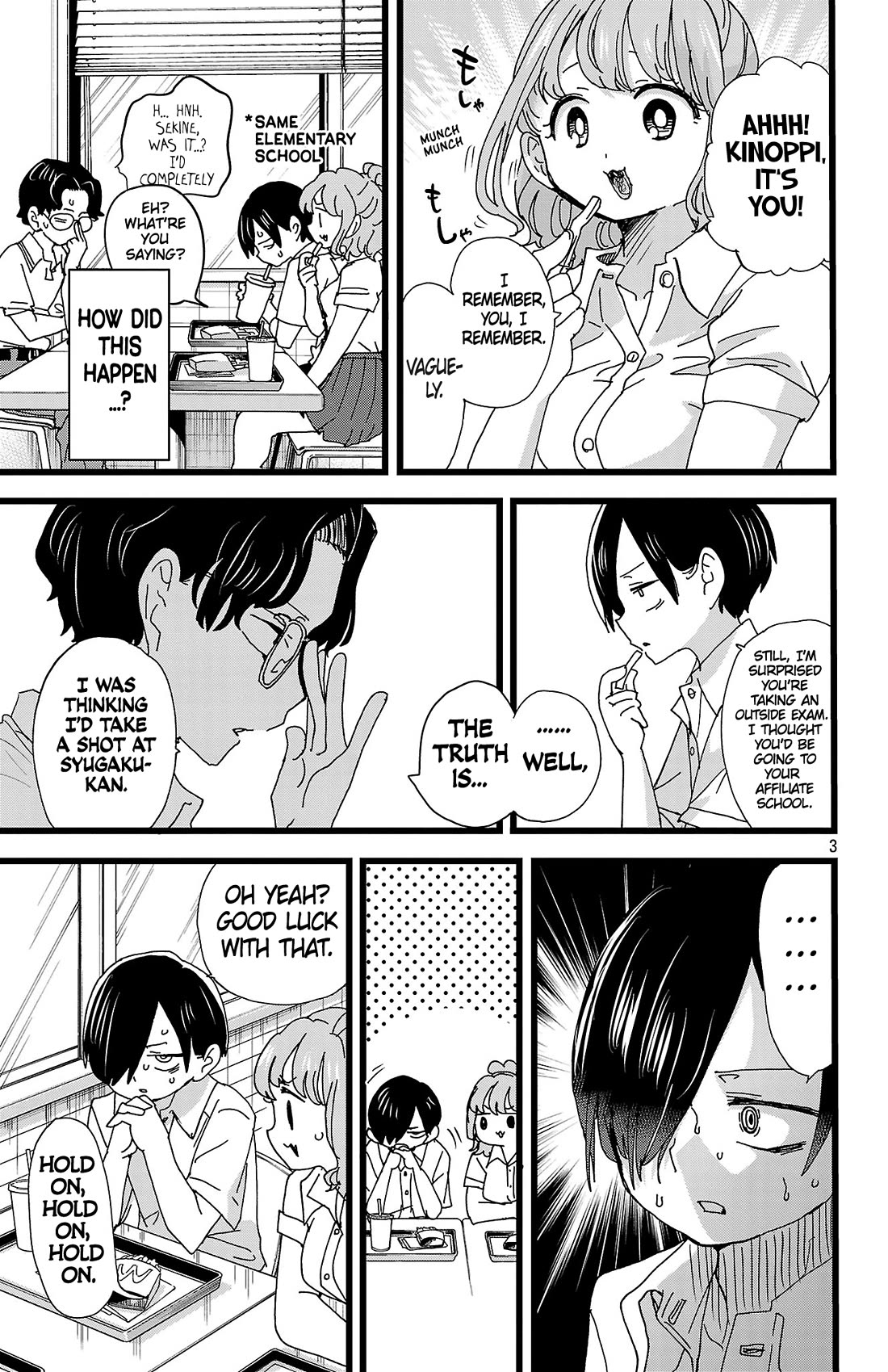 Boku no Kokoro no Yabai yatsu Chapter 142 page 4 - Chapter 142: I'm Full of Stray Thoughts
