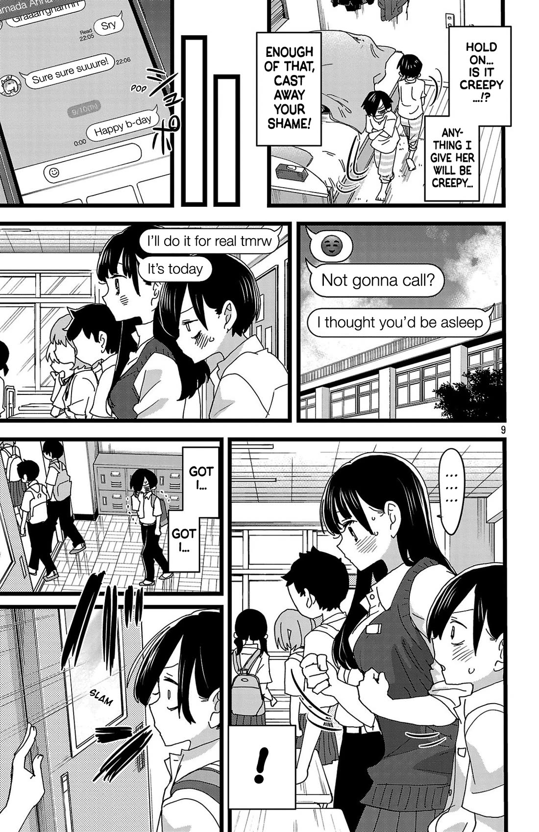Boku no Kokoro no Yabai yatsu Chapter 143 page 10 - Chapter 143: I'm Being Careless