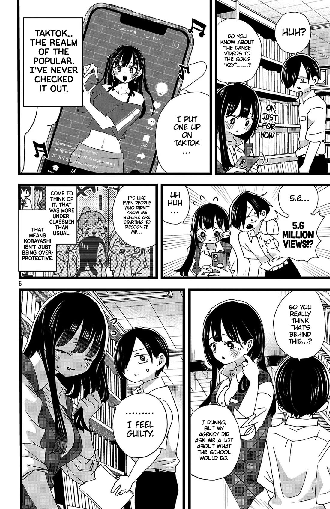 Boku no Kokoro no Yabai yatsu Chapter 143 page 7 - Chapter 143: I'm Being Careless