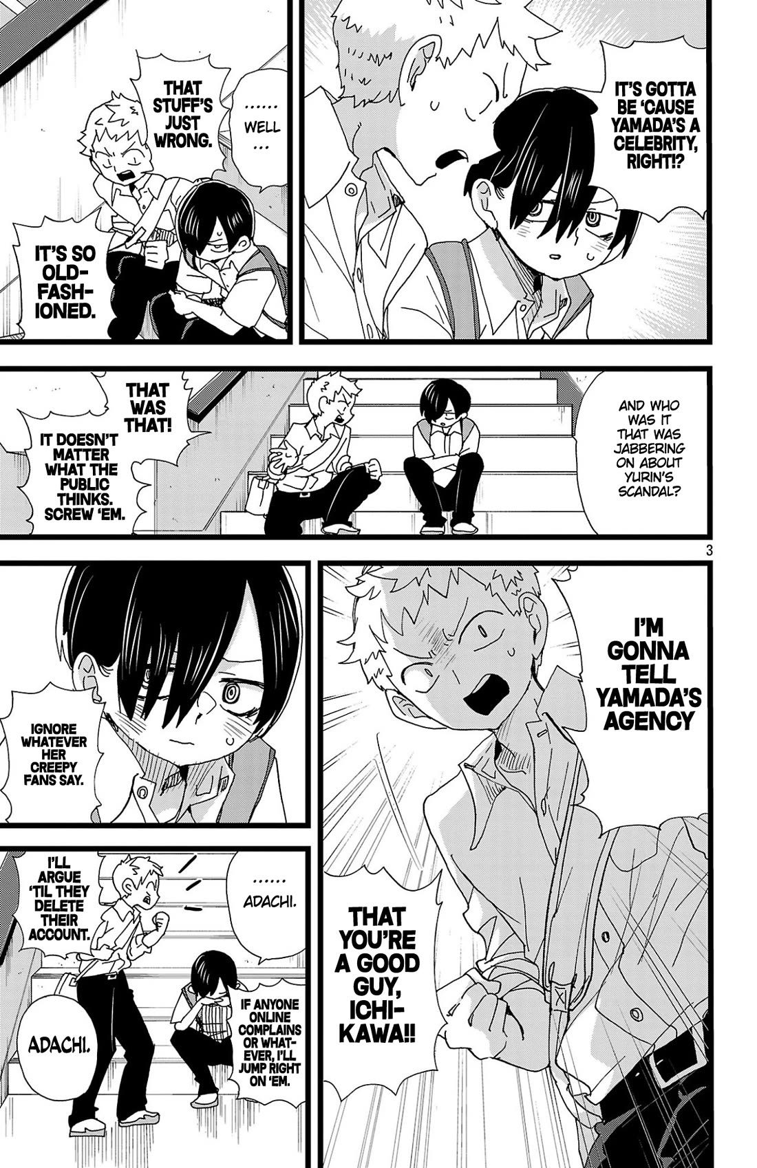Boku no Kokoro no Yabai yatsu Chapter 145 page 4 - Chapter 145: I'm the Man Who Was Rejected