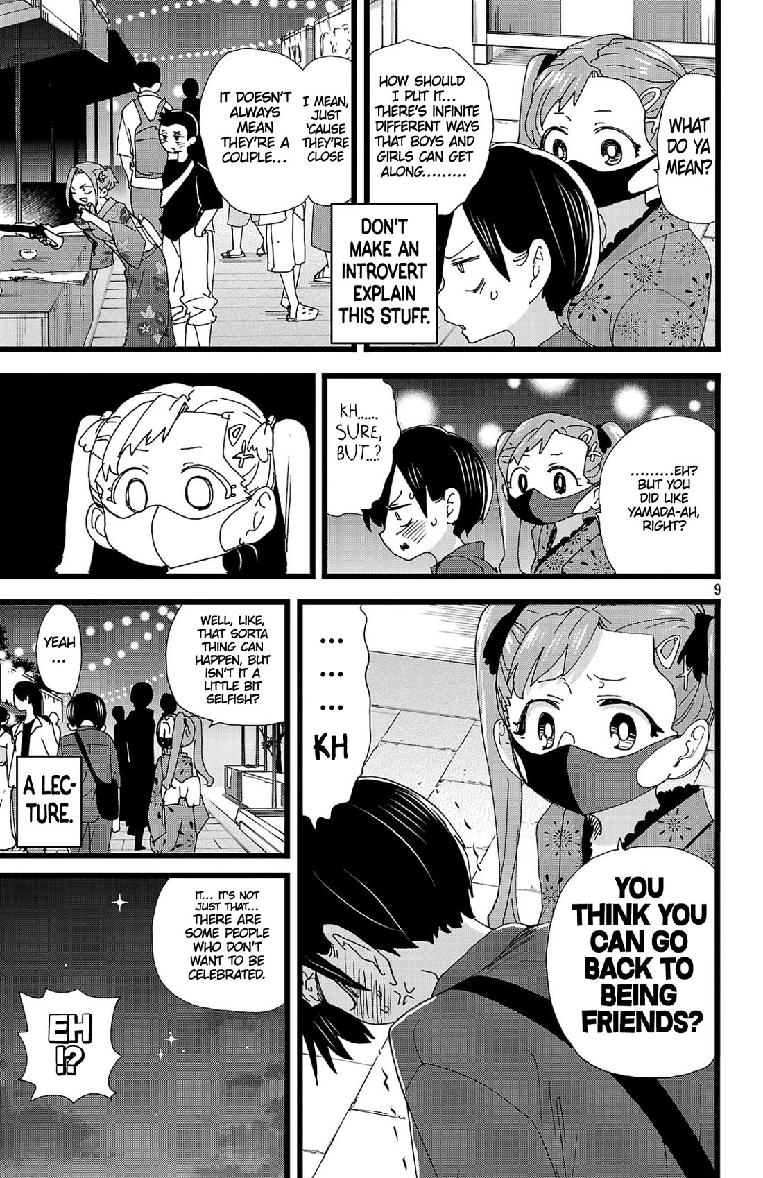 Boku no Kokoro no Yabai yatsu Chapter 146 page 10 - Chapter 146: I'm Not in the Mood for a Festival