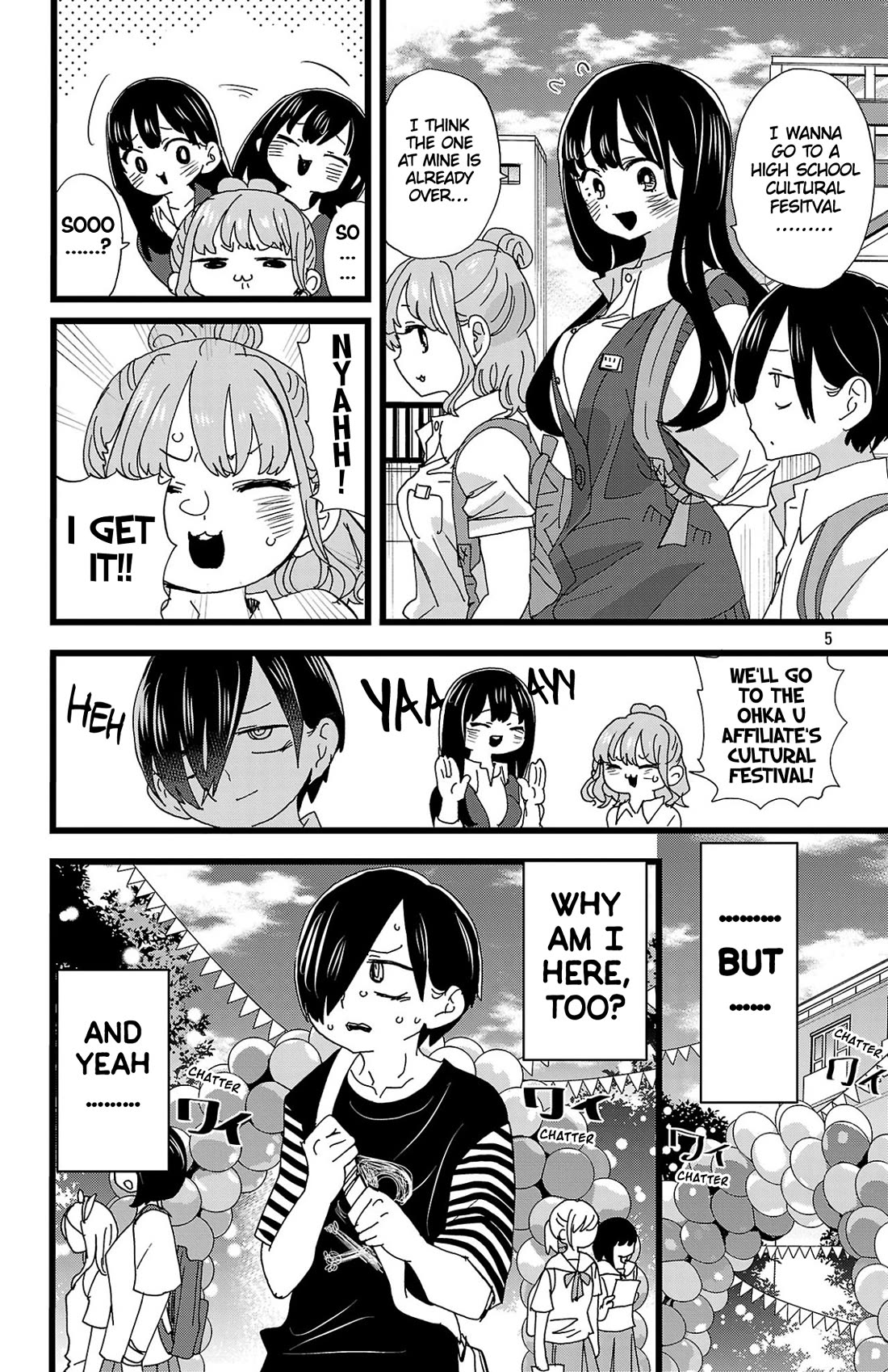 Boku no Kokoro no Yabai yatsu Chapter 150 page 6 - Chapter 150: I'm Going to a Cultural Festival