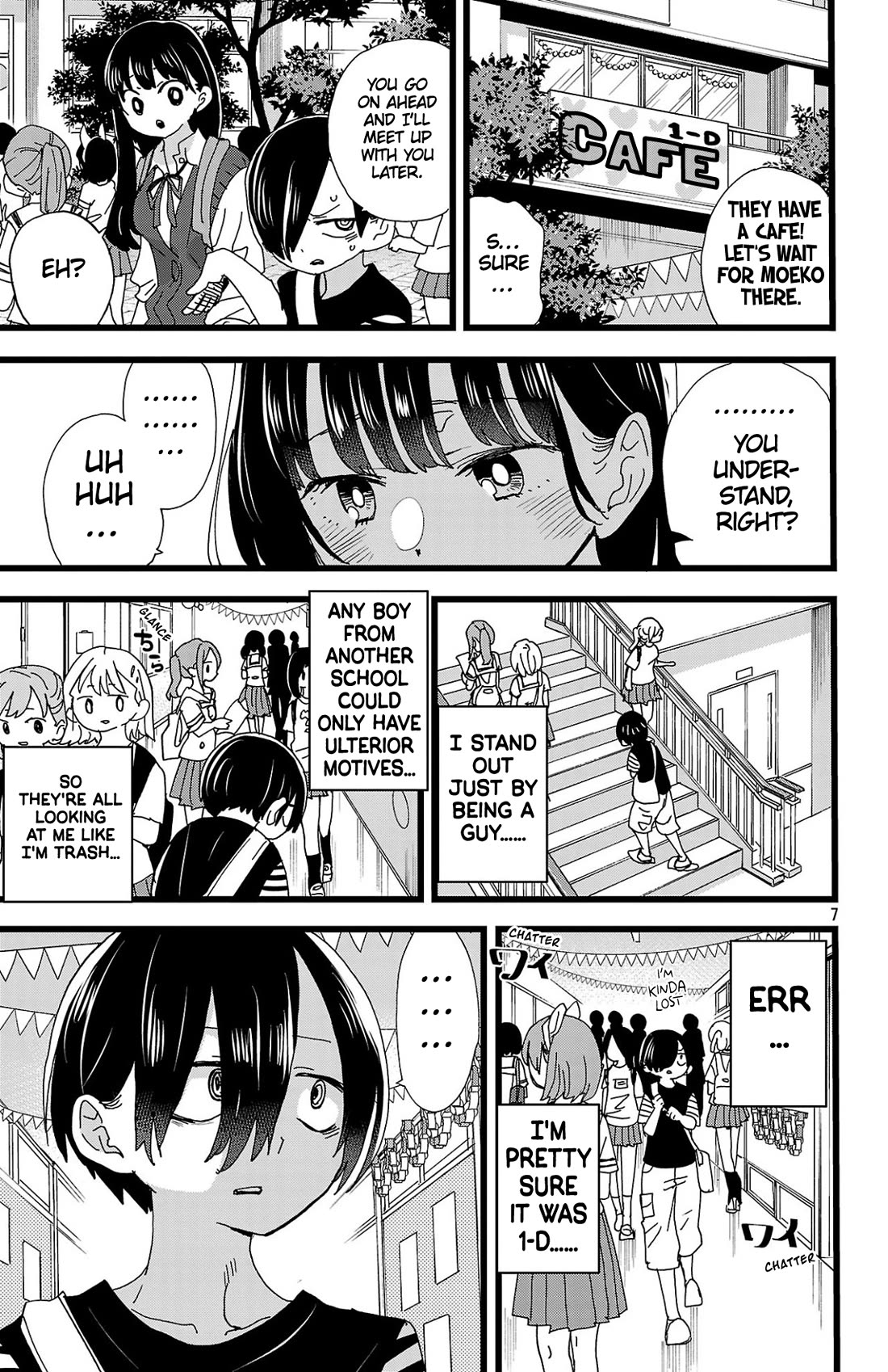 Boku no Kokoro no Yabai yatsu Chapter 150 page 8 - Chapter 150: I'm Going to a Cultural Festival