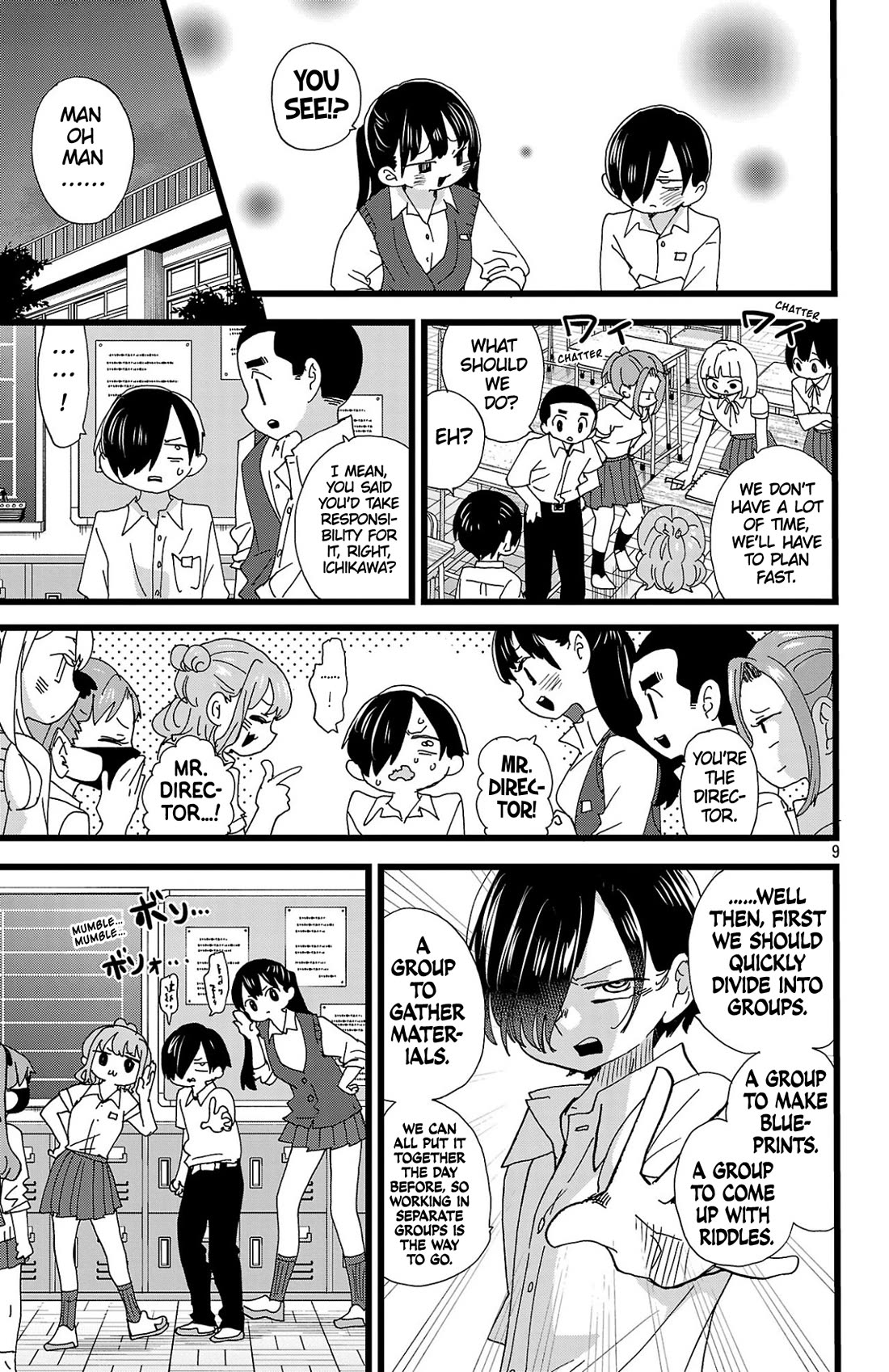 Boku no Kokoro no Yabai yatsu Chapter 152 page 10 - Chapter 152: I Became the Director