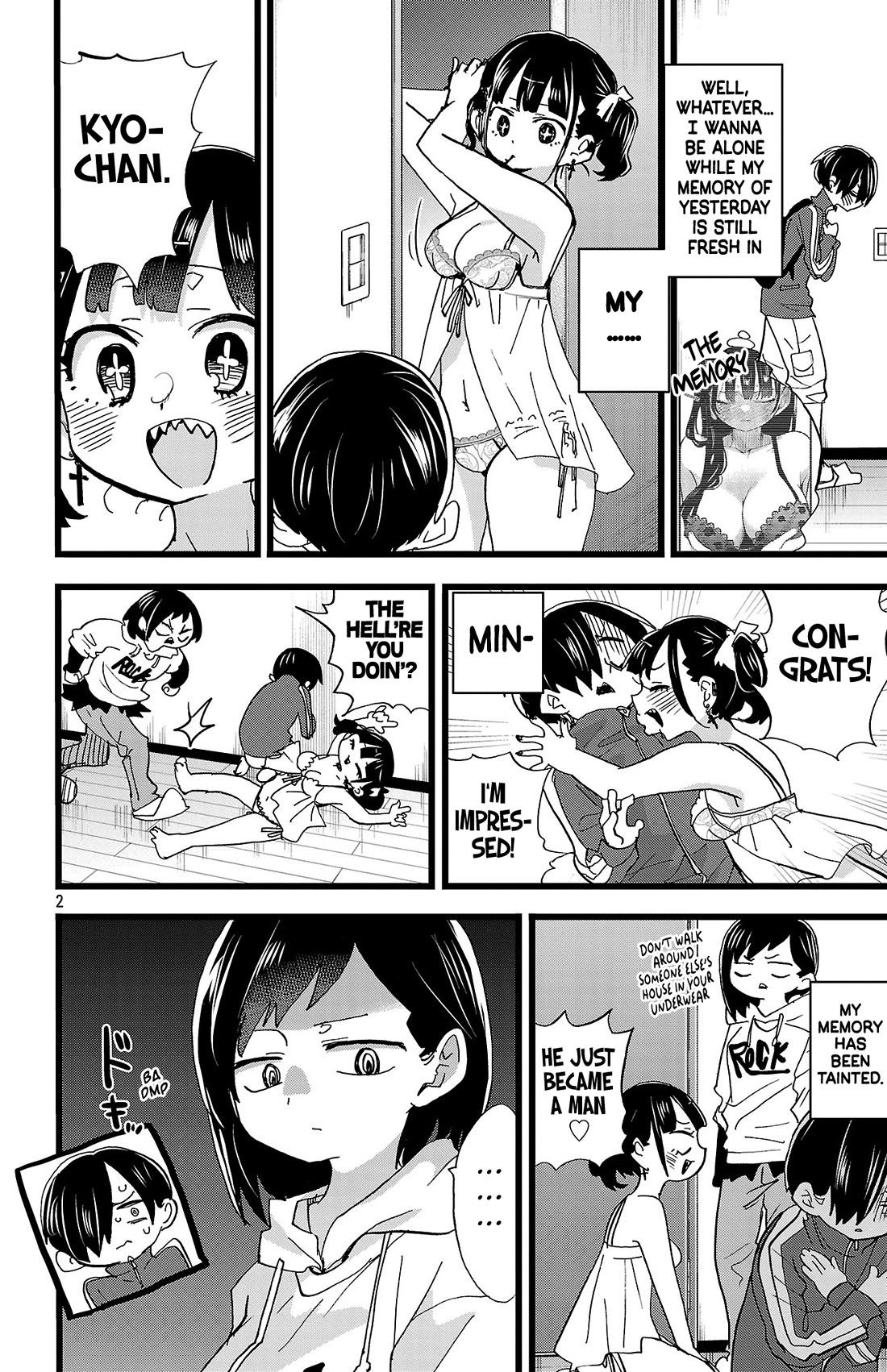 Boku no Kokoro no Yabai yatsu Chapter 158 page 3 - Chapter 158: I Got Home in the Morning