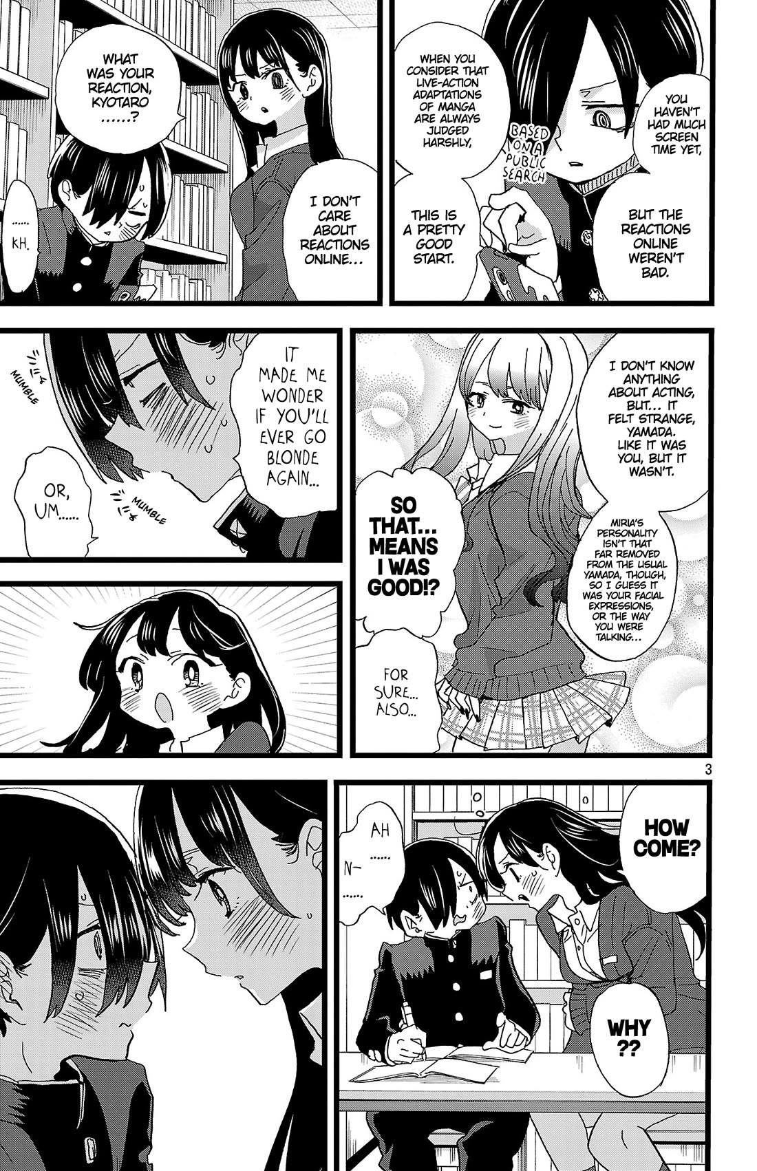 Boku no Kokoro no Yabai yatsu Chapter 159 page 4 - Chapter 159: I'm Feeling Lonely