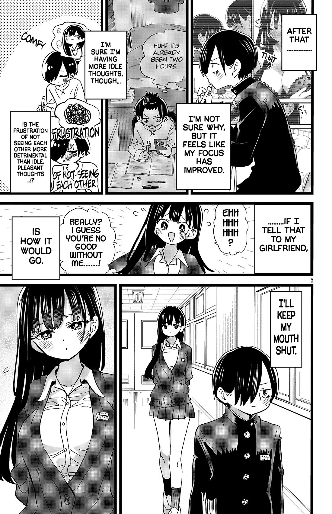 Boku no Kokoro no Yabai yatsu Chapter 159 page 6 - Chapter 159: I'm Feeling Lonely