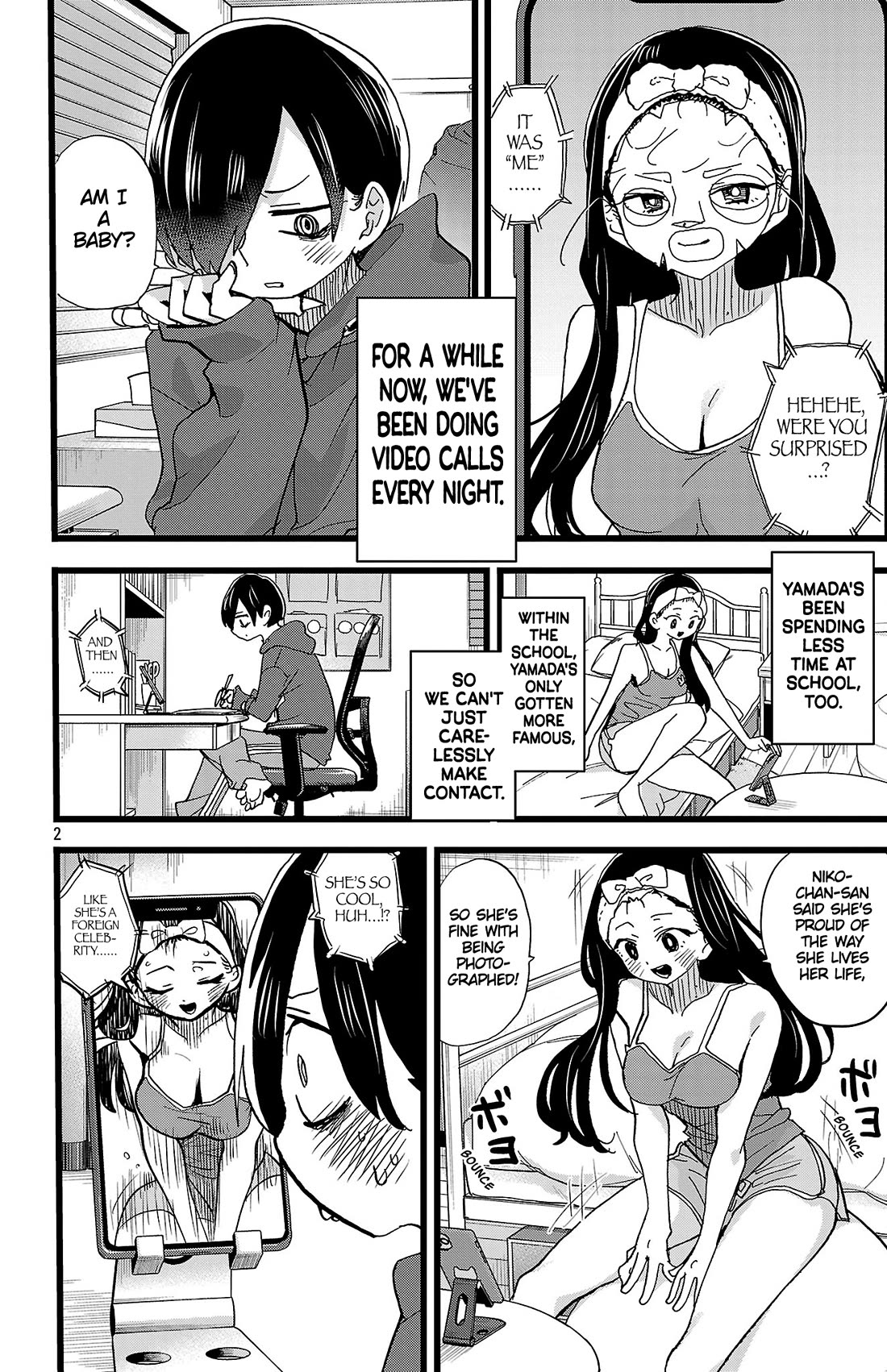 Boku no Kokoro no Yabai yatsu Chapter 161 page 3 - Chapter 161: We Can't Sleep