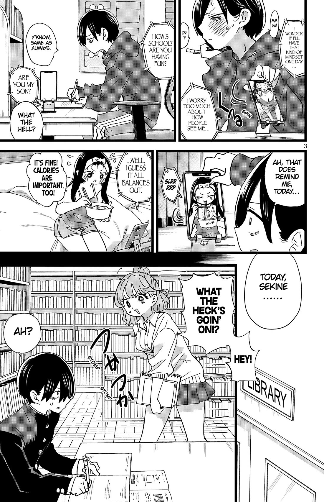 Boku no Kokoro no Yabai yatsu Chapter 161 page 4 - Chapter 161: We Can't Sleep