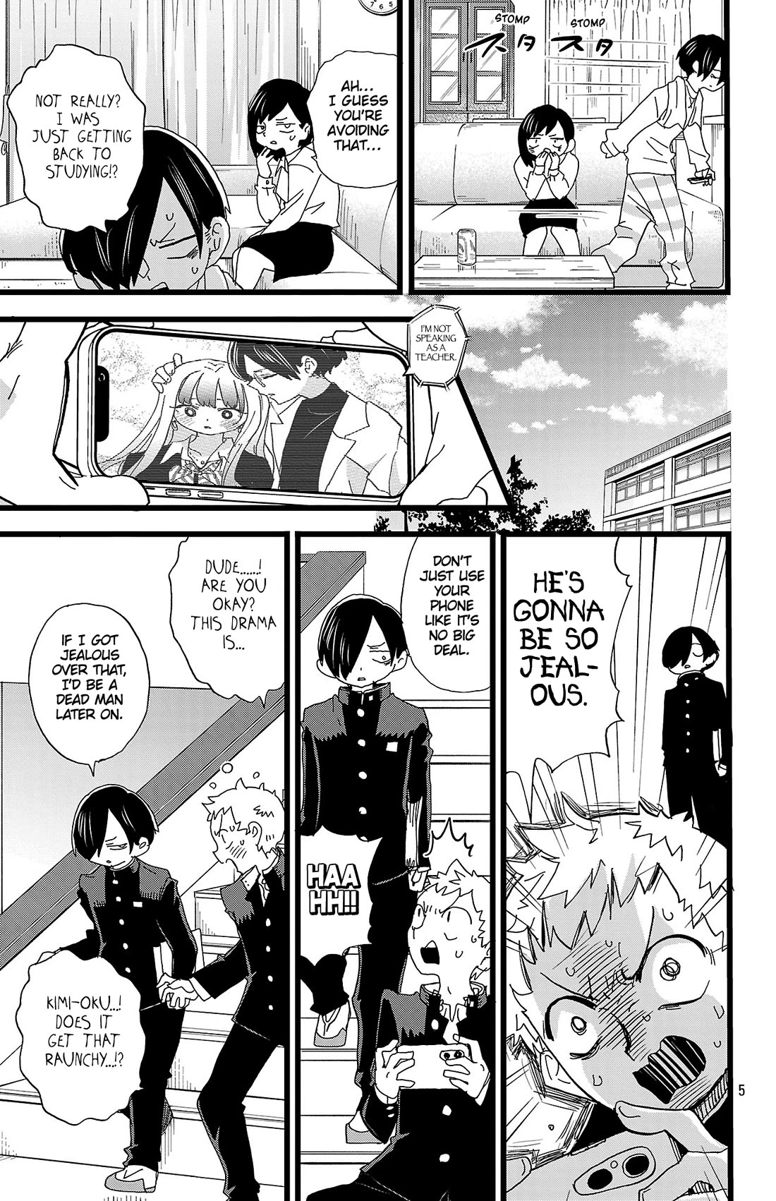 Boku no Kokoro no Yabai yatsu Chapter 162 page 6 - Chapter 162: I'm Talking About It