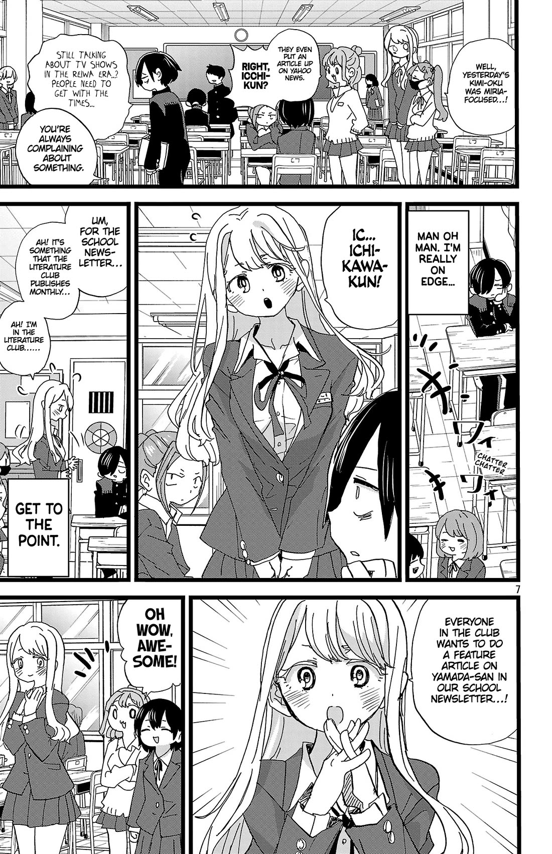 Boku no Kokoro no Yabai yatsu Chapter 162 page 8 - Chapter 162: I'm Talking About It