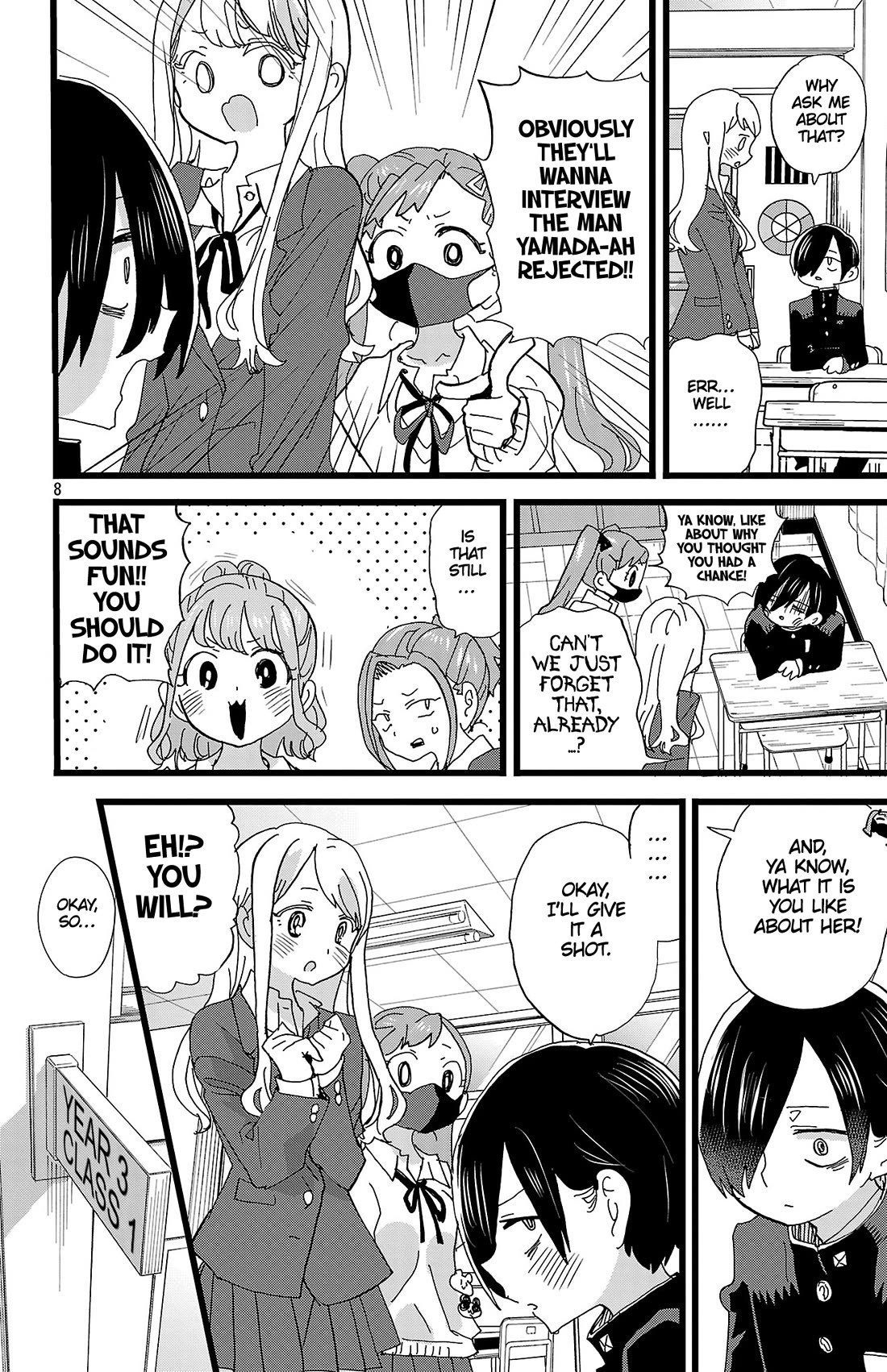 Boku no Kokoro no Yabai yatsu Chapter 162 page 9 - Chapter 162: I'm Talking About It