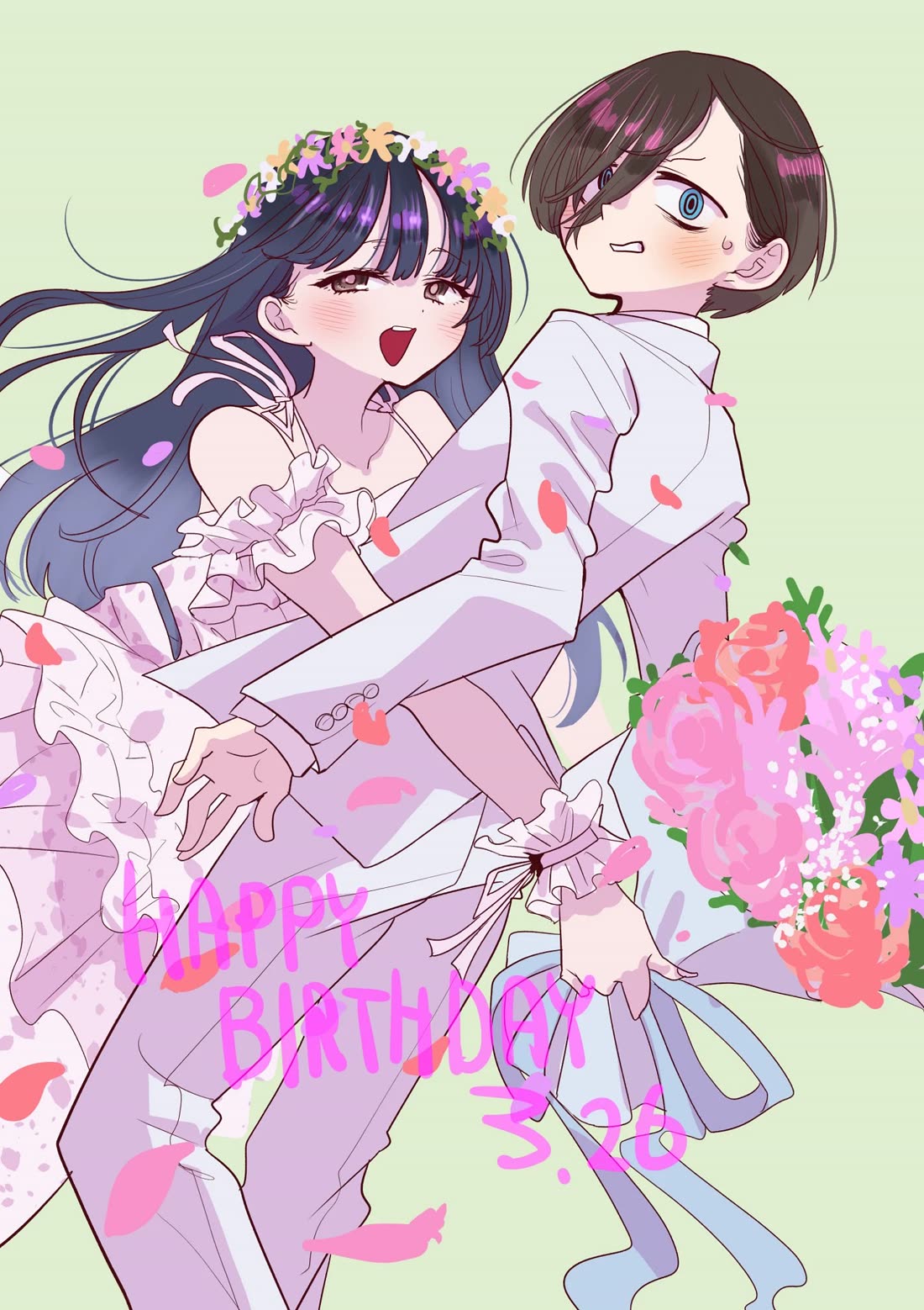 Boku no Kokoro no Yabai yatsu Chapter 164.2 page 1 - Chapter 164.2: Twitter Extra - Kyotaro's Birthday
