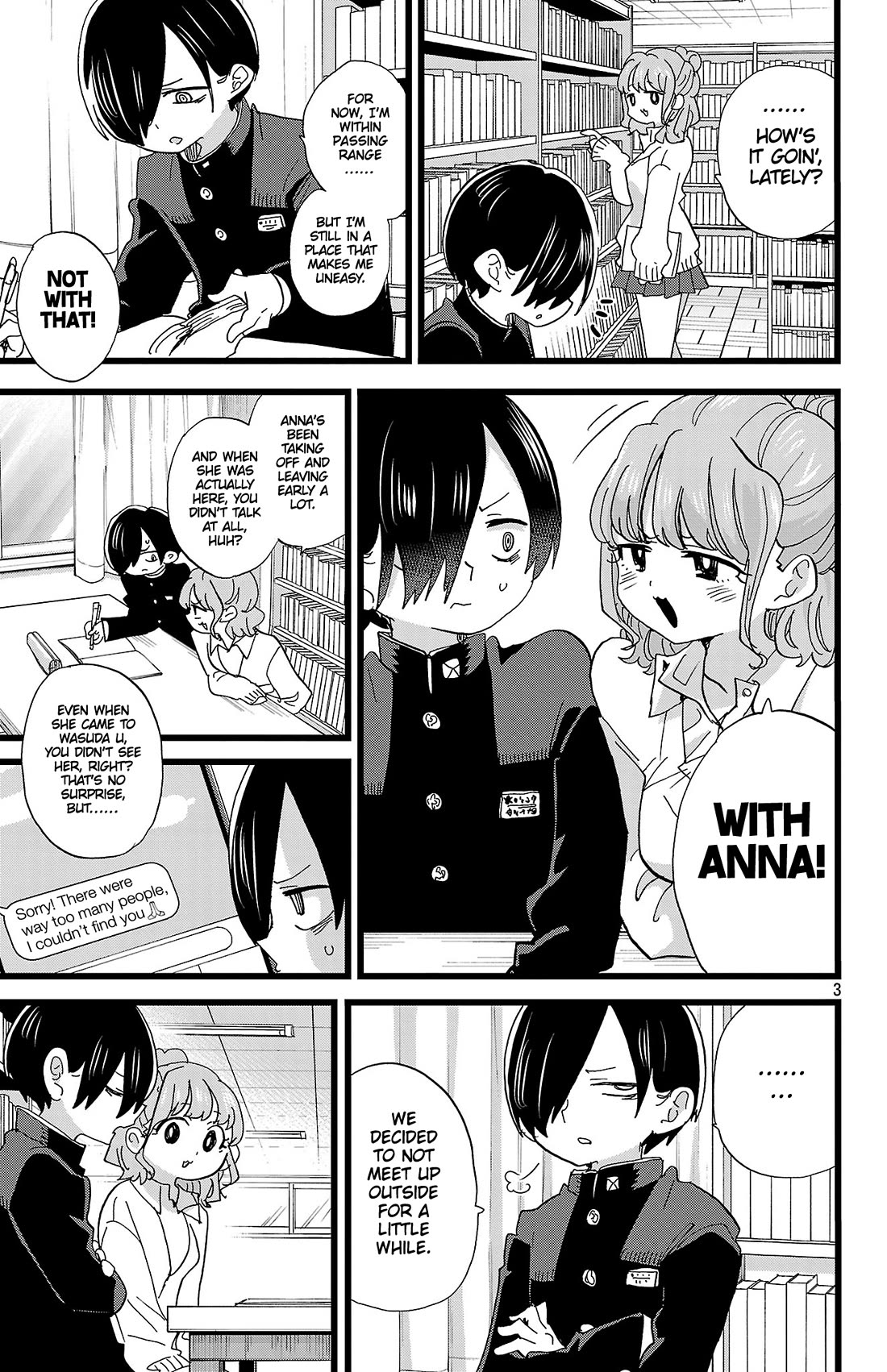 Boku no Kokoro no Yabai yatsu Chapter 167 page 4 - Chapter 167: We Still Didn't Say Anything