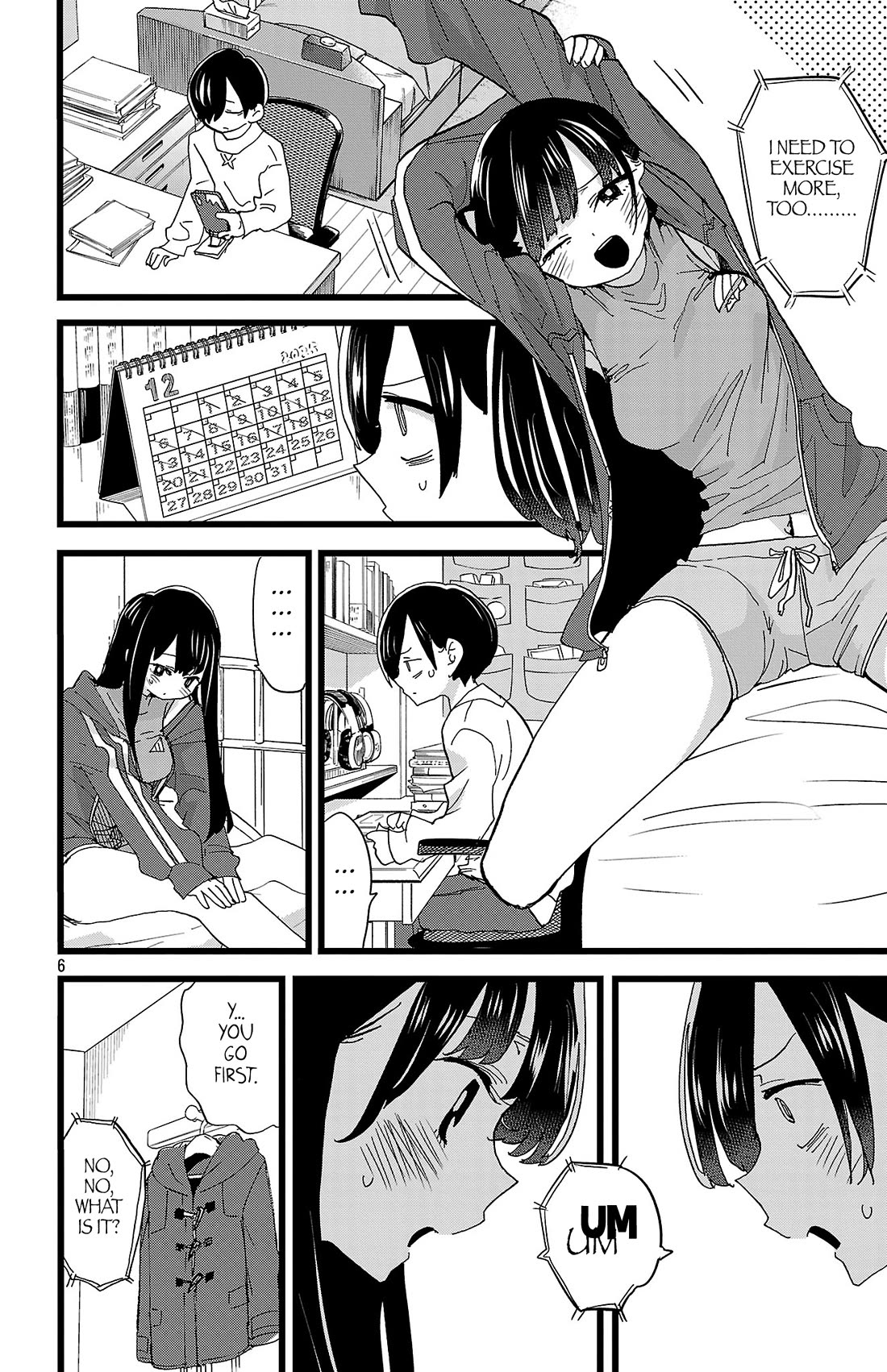 Boku no Kokoro no Yabai yatsu Chapter 167 page 7 - Chapter 167: We Still Didn't Say Anything