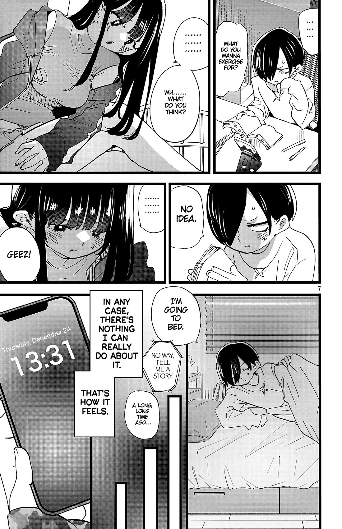 Boku no Kokoro no Yabai yatsu Chapter 167 page 8 - Chapter 167: We Still Didn't Say Anything