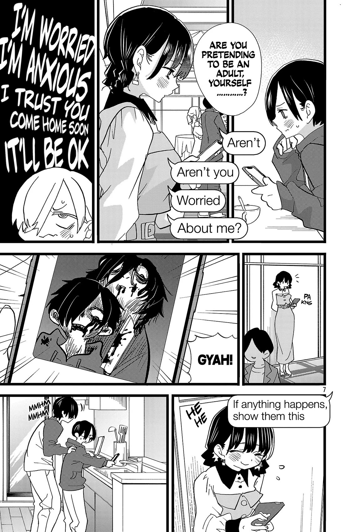 Boku no Kokoro no Yabai yatsu Chapter 171 page 8 - Chapter 171: I'm Pretending to Be an Adult