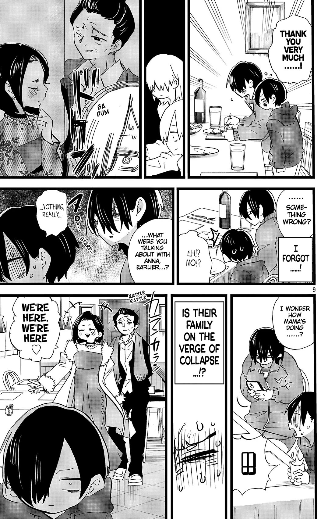 Boku no Kokoro no Yabai yatsu Chapter 172 page 10 - Chapter 172: We're Getting Dragged Around