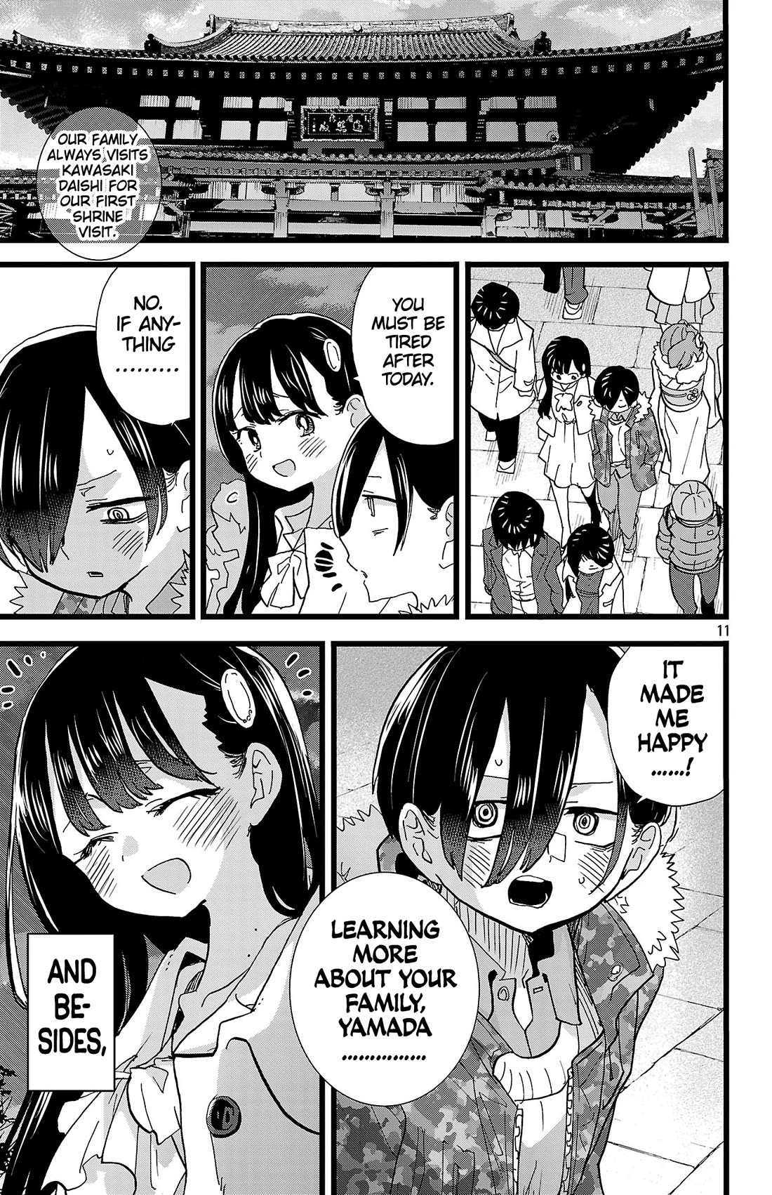 Boku no Kokoro no Yabai yatsu Chapter 175 page 12 - Chapter 175: I Made a Vow