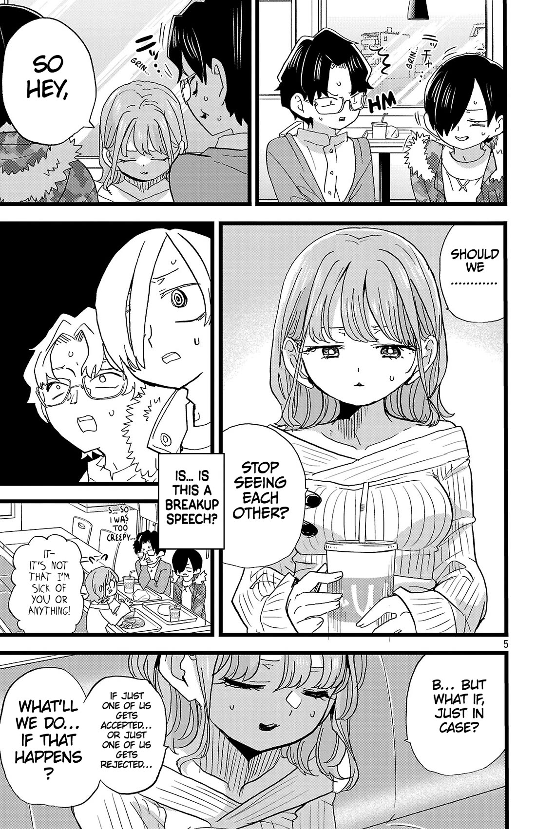 Boku no Kokoro no Yabai yatsu Chapter 176 page 6 - Chapter 176: I Won't Make the Same Mistake Again