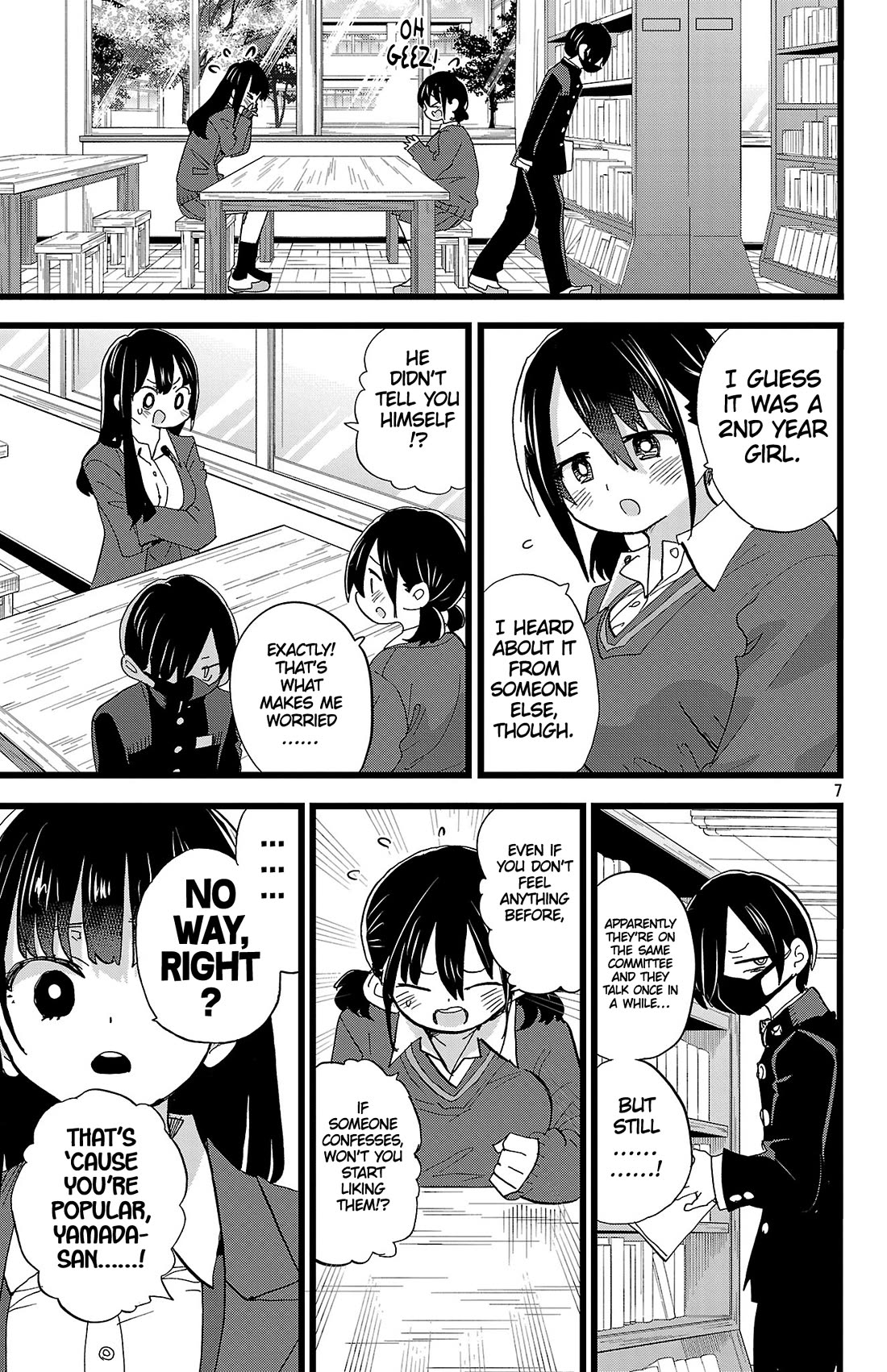 Boku no Kokoro no Yabai yatsu Chapter 177 page 8 - Chapter 177: I Want to Hold Onto It