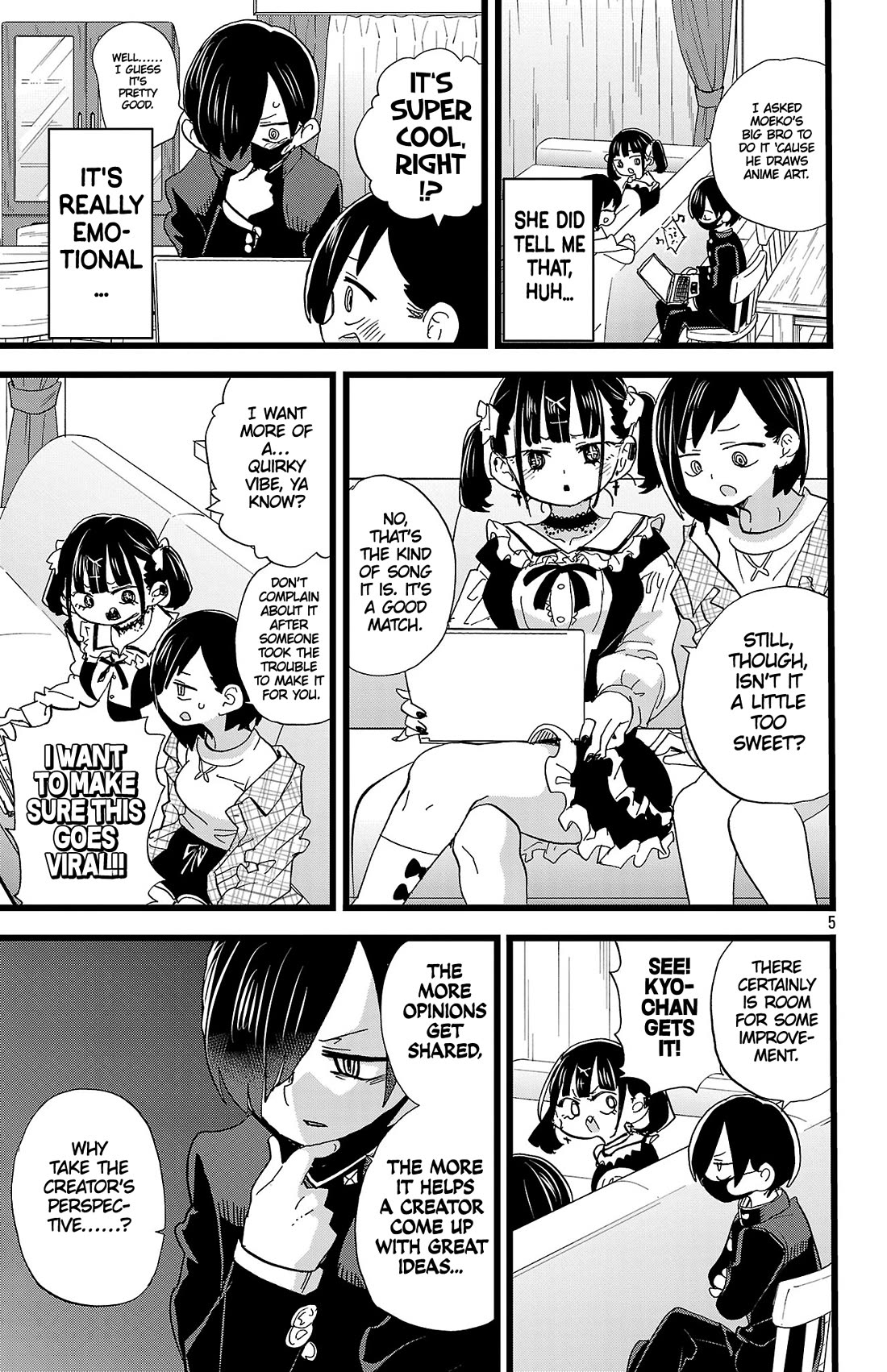 Boku no Kokoro no Yabai yatsu Chapter 178 page 6 - Chapter 178: I Can Endure This