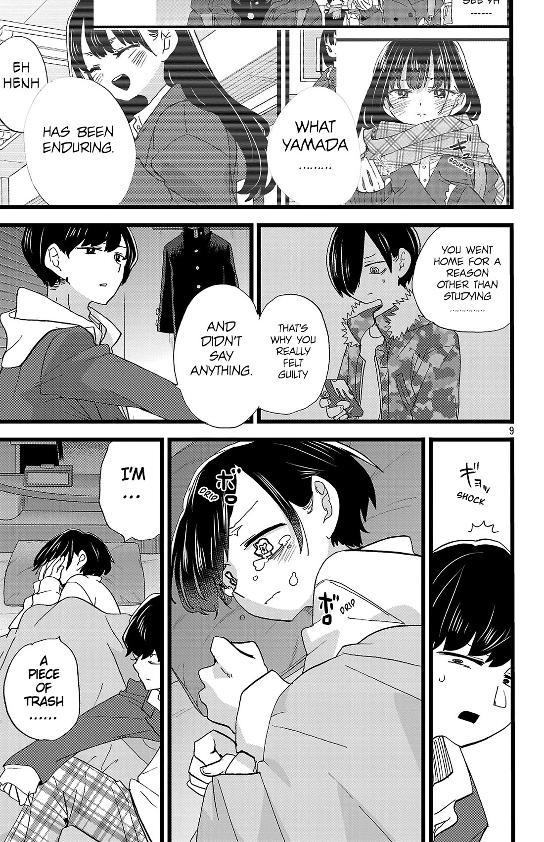 Boku no Kokoro no Yabai yatsu Chapter 181 page 10 - Chapter 181: I'm a Piece of Trash