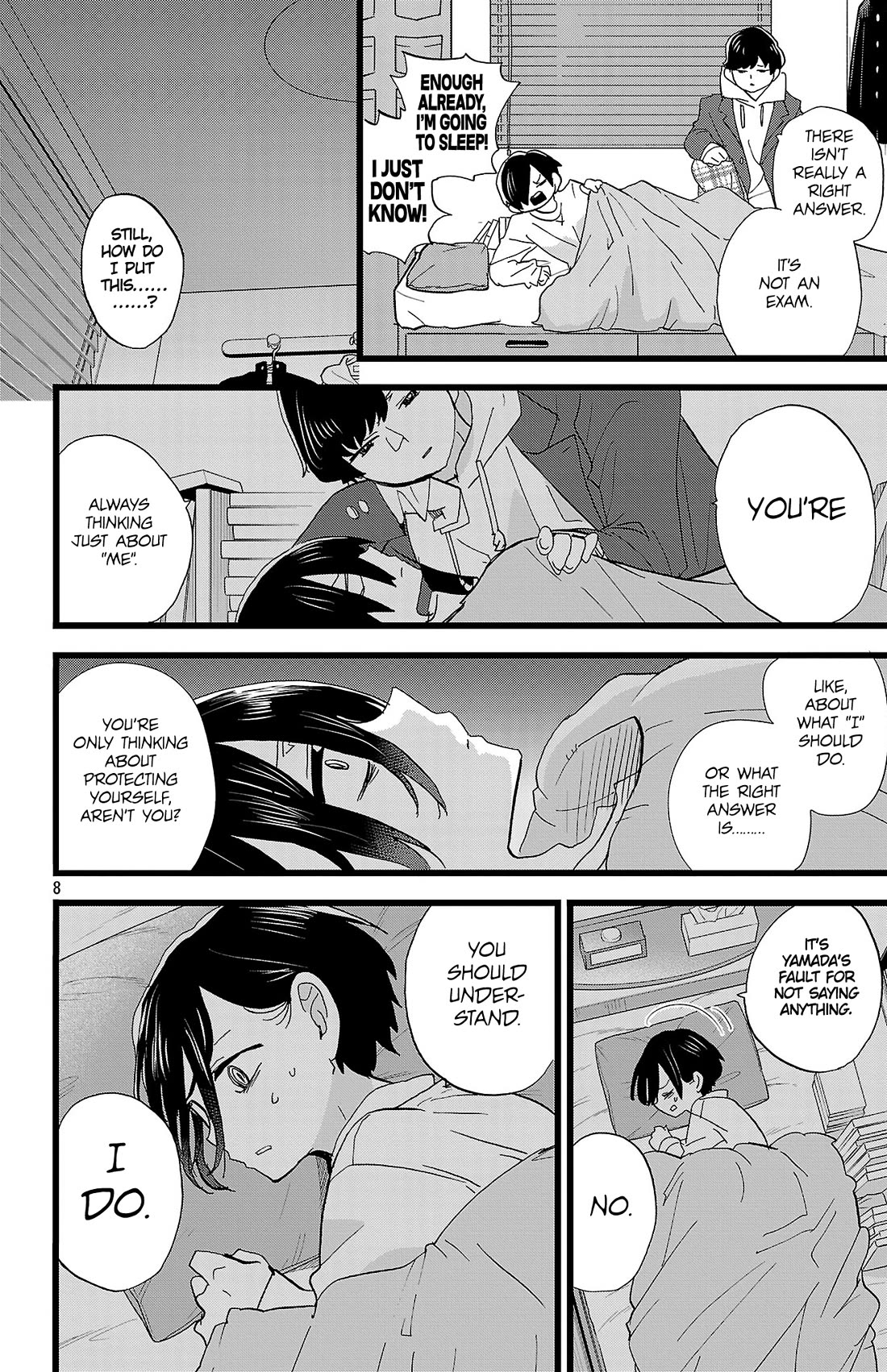 Boku no Kokoro no Yabai yatsu Chapter 181 page 9 - Chapter 181: I'm a Piece of Trash