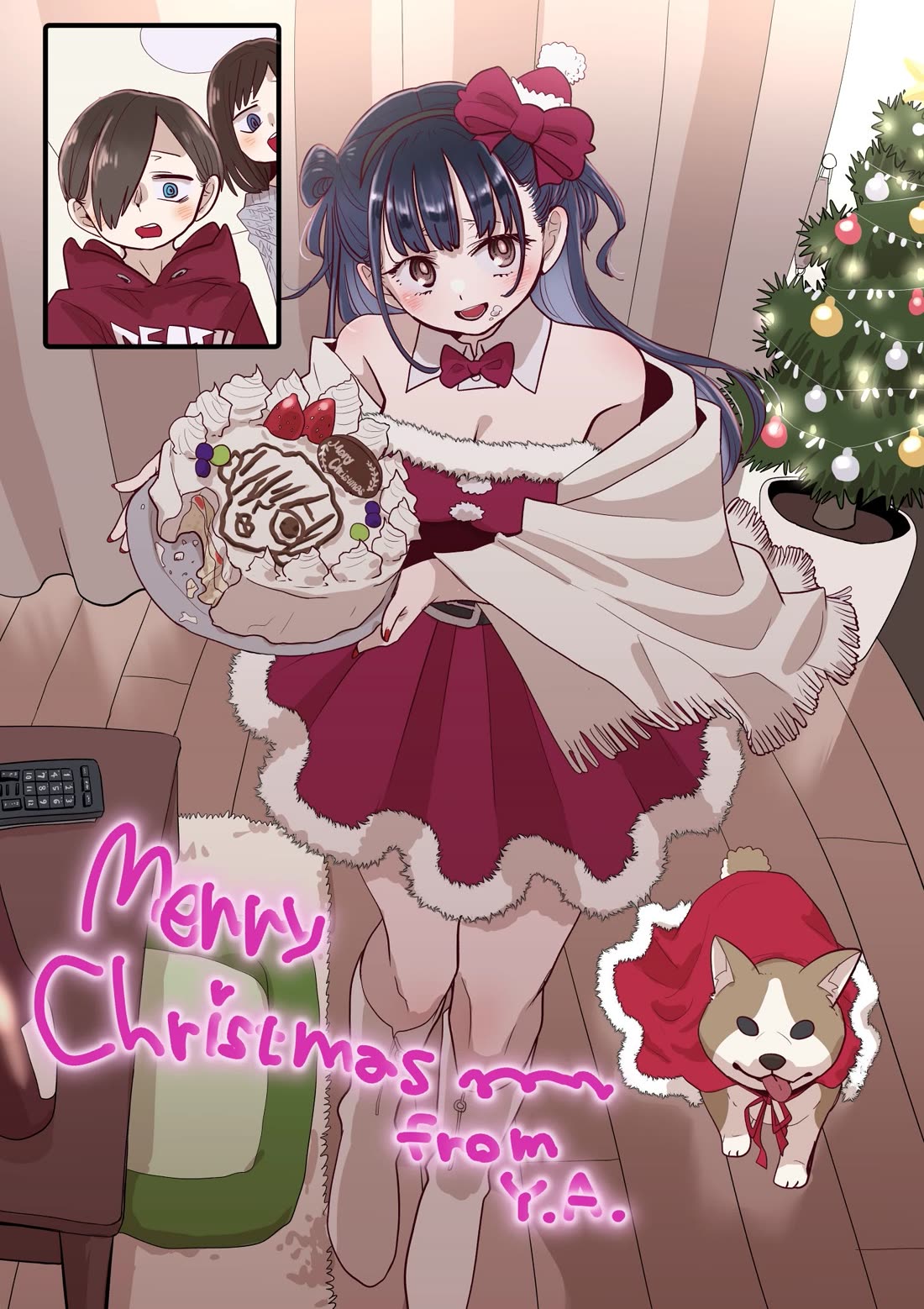 Boku no Kokoro no Yabai yatsu Chapter 182.2 page 1 - Chapter 182.2: Twitter Extra - Christmas 2025
