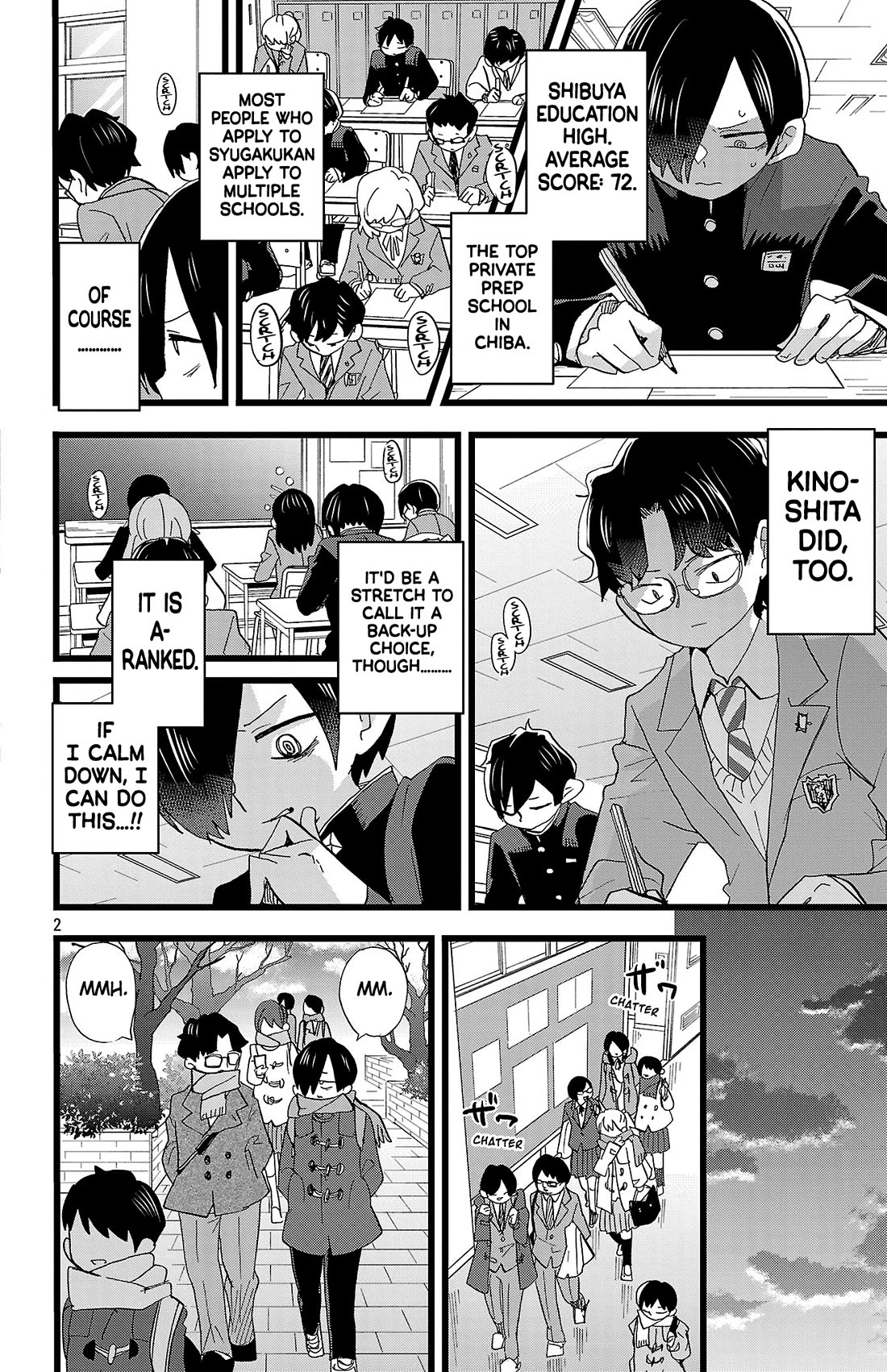 Boku no Kokoro no Yabai yatsu Chapter 183 page 3 - Chapter 183: My Battle Begins