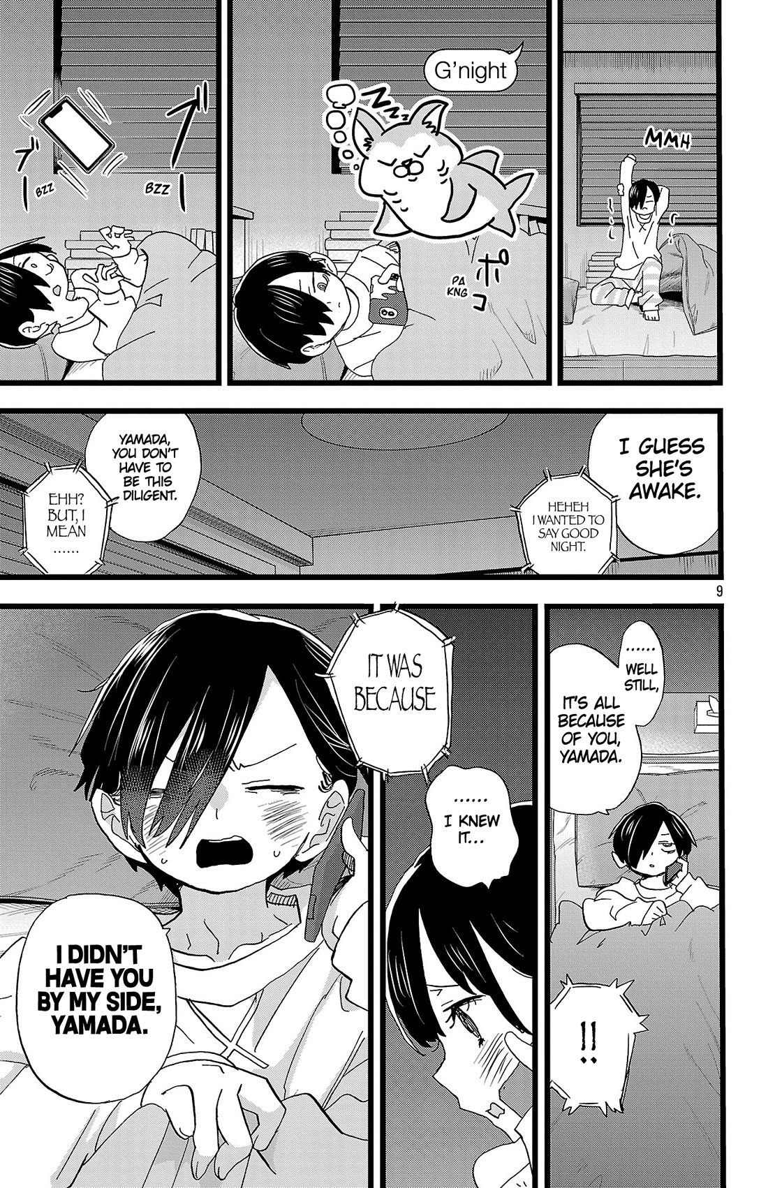 Boku no Kokoro no Yabai yatsu Chapter 185 page 10 - Chapter 185: I'm Getting Support
