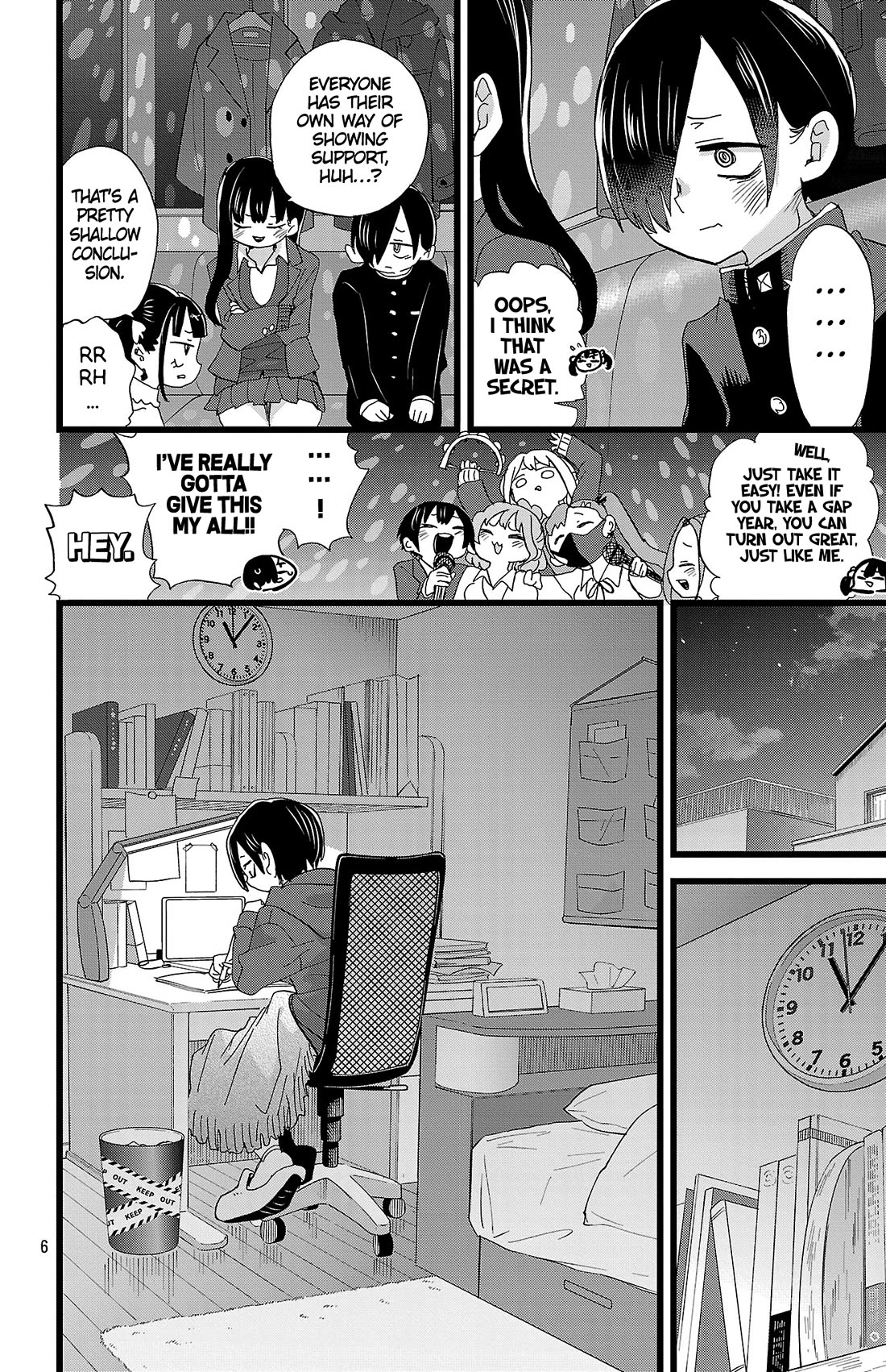 Boku no Kokoro no Yabai yatsu Chapter 185 page 7 - Chapter 185: I'm Getting Support
