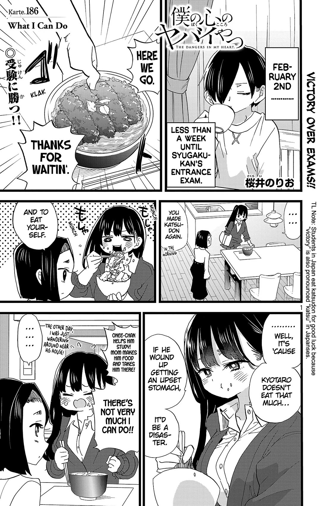 Boku no Kokoro no Yabai yatsu Chapter 186 page 2 - Chapter 186: What I Can Do