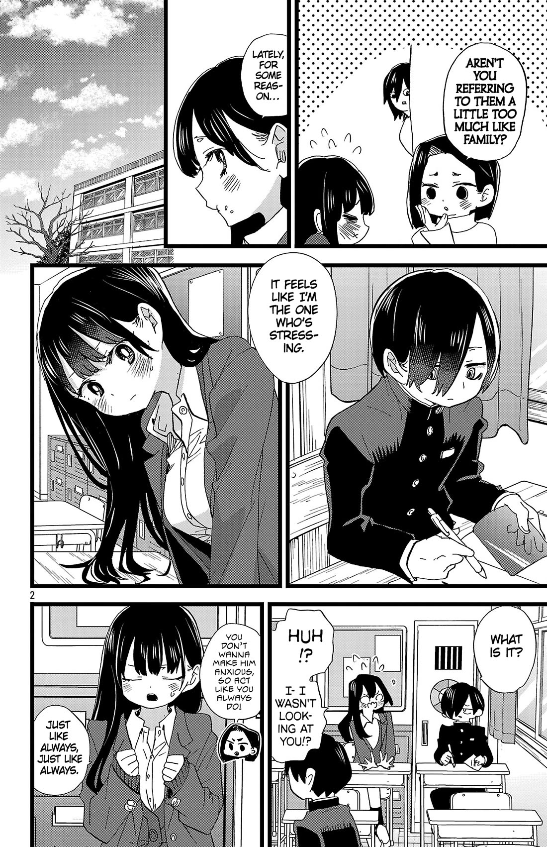 Boku no Kokoro no Yabai yatsu Chapter 186 page 3 - Chapter 186: What I Can Do