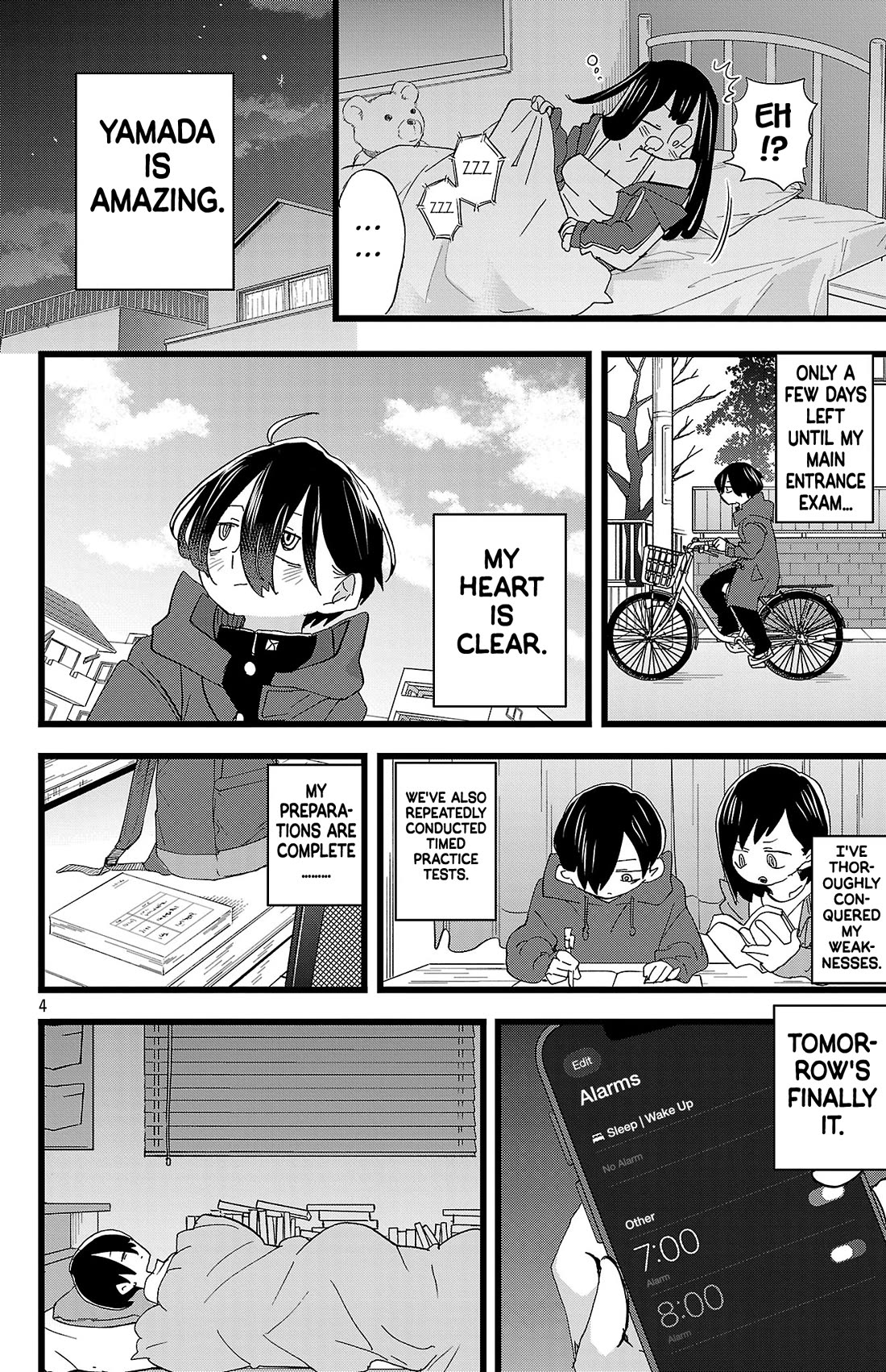 Boku no Kokoro no Yabai yatsu Chapter 187 page 4 - Chapter 187: The Night Before My Final Battle