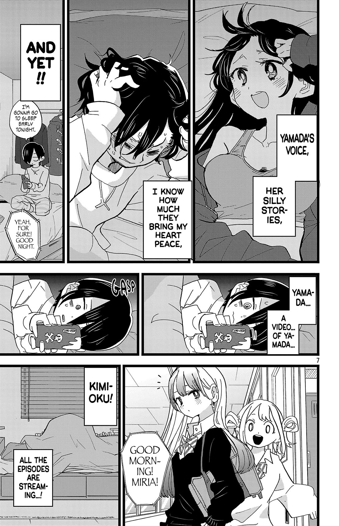 Boku no Kokoro no Yabai yatsu Chapter 187 page 7 - Chapter 187: The Night Before My Final Battle