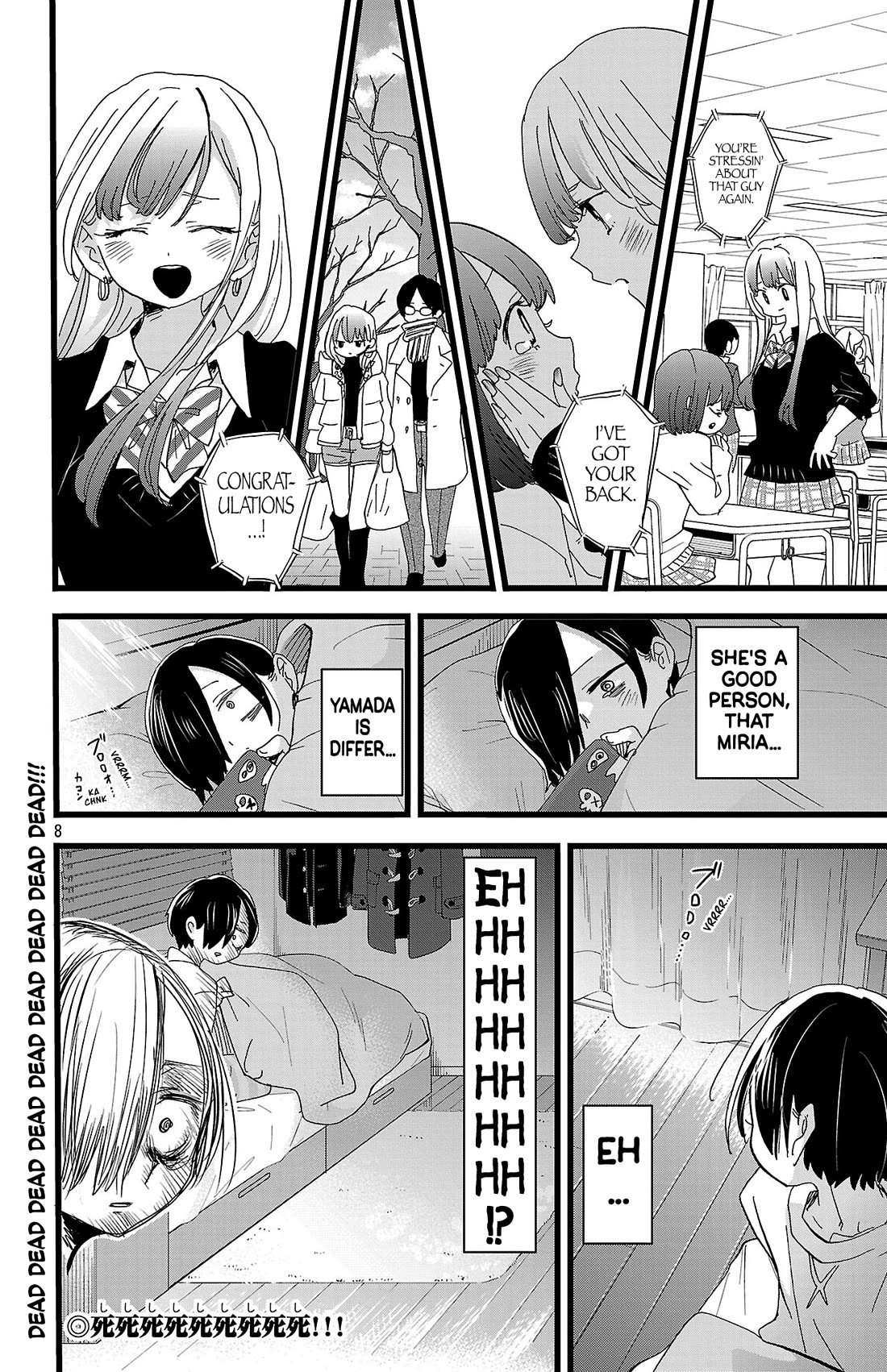 Boku no Kokoro no Yabai yatsu Chapter 187 page 8 - Chapter 187: The Night Before My Final Battle
