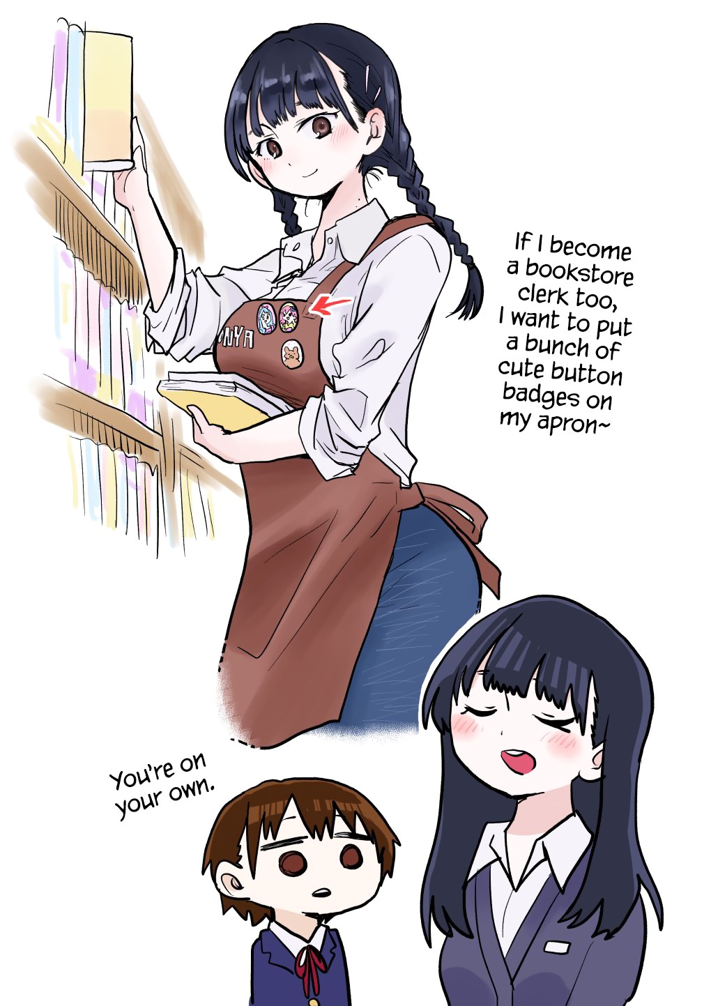 Boku no Kokoro no Yabai yatsu Chapter 19 page 13 - Chapter 19: I Bumped Into Her Again