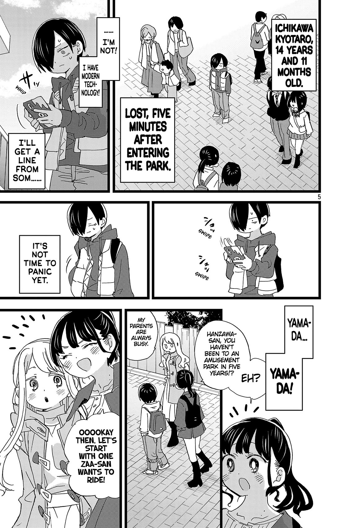 Boku no Kokoro no Yabai yatsu Chapter 193 page 6 - Chapter 193: I'm Always Getting Lost