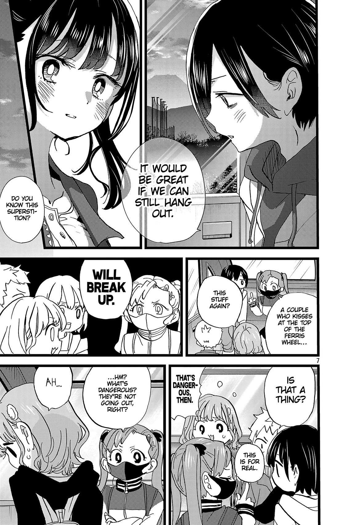 Boku no Kokoro no Yabai yatsu Chapter 195 page 8 - Chapter 195: We'll Keep Going Around