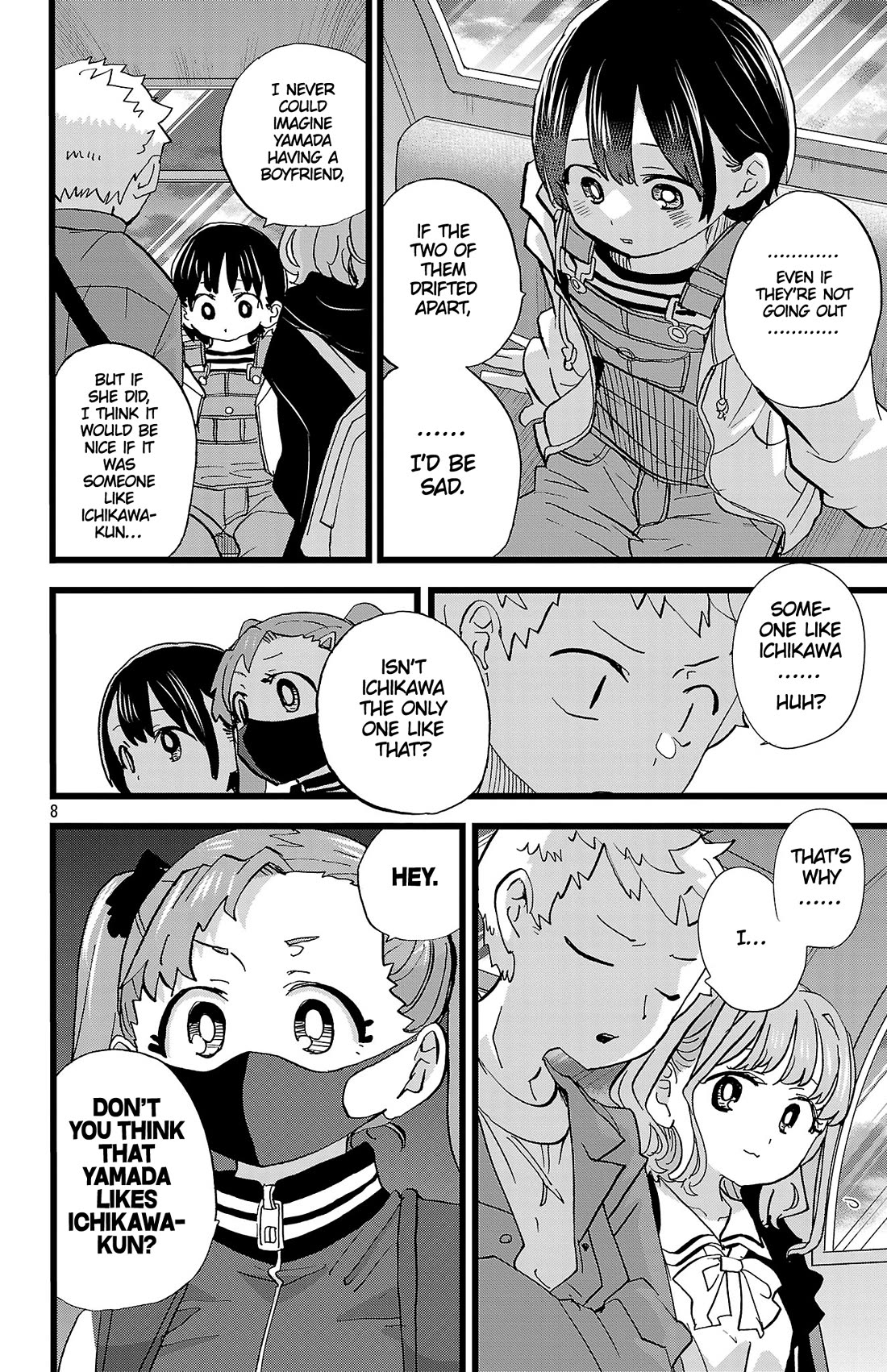 Boku no Kokoro no Yabai yatsu Chapter 195 page 9 - Chapter 195: We'll Keep Going Around