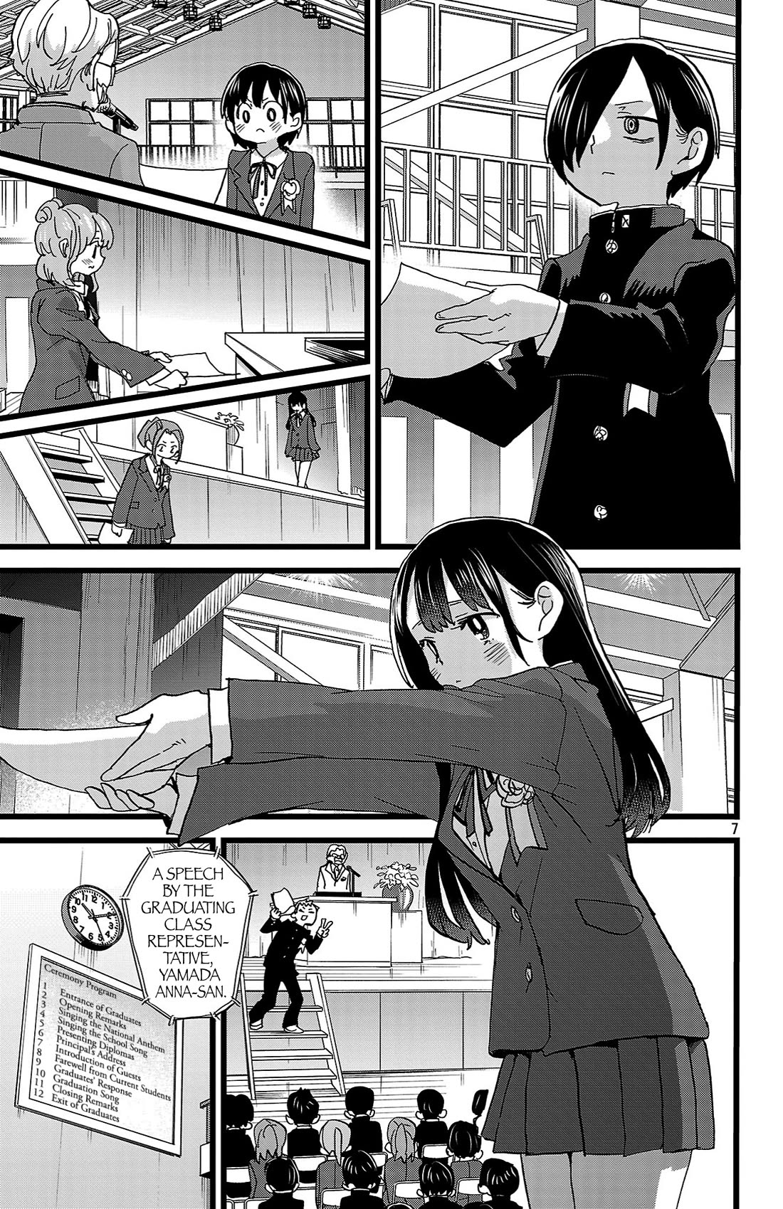 Boku no Kokoro no Yabai yatsu Chapter 198 page 8 - Chapter 198: On the Day We Depart