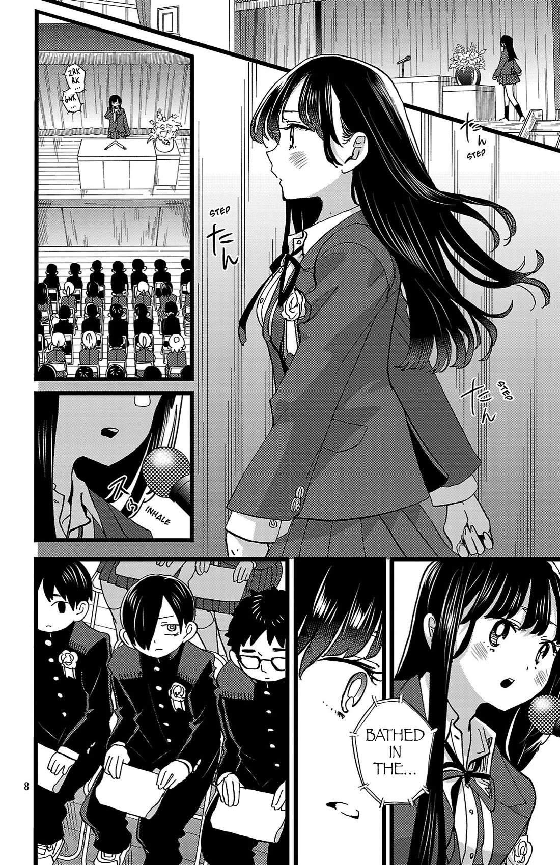Boku no Kokoro no Yabai yatsu Chapter 198 page 9 - Chapter 198: On the Day We Depart